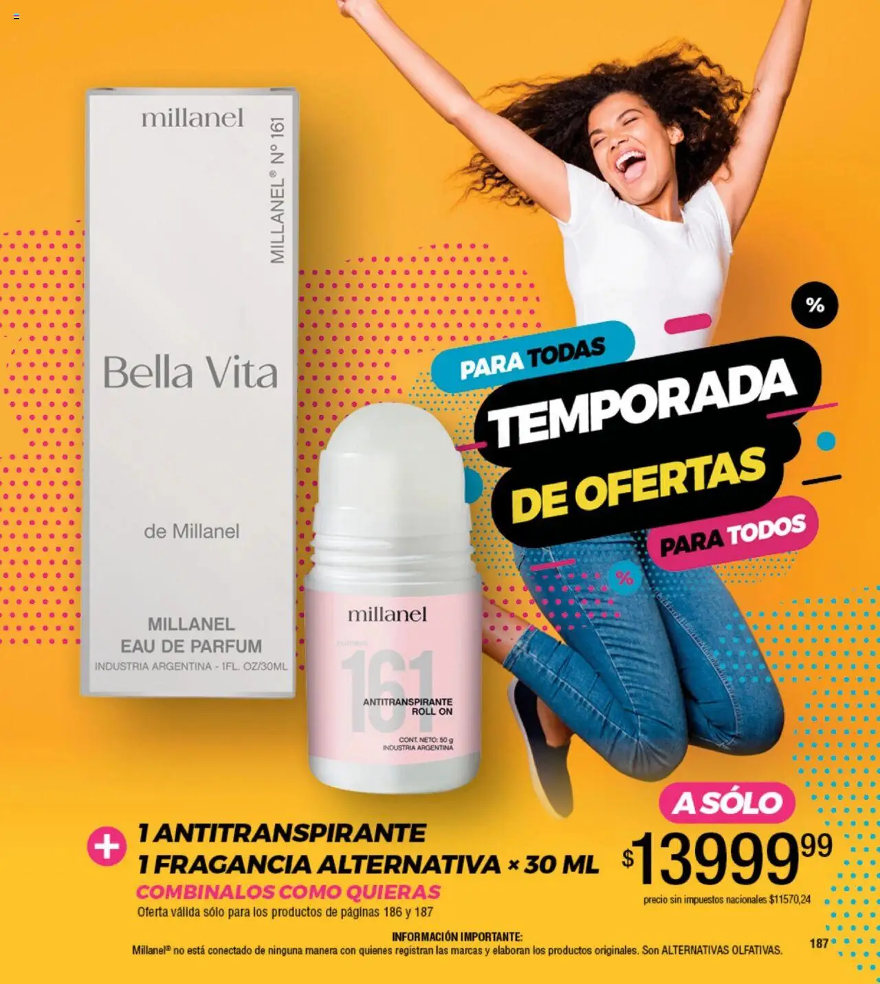 Millanel - Catálogo │ válido desde el 20.10.2025 | Página: 187 | Productos: Fragancia, Antitranspirante