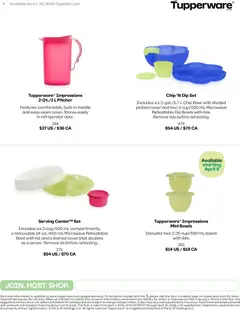 Preview of Tupperware weekly flyer from shop Tupperware valid from 01.04.2026 | Page: 2 | Products: Refrigerator