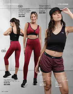 Vista previa Vitnik - Mujer válido desde el 01.04.2026 | Página: 134 | Productos: Top, Short, Musculosa