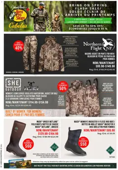 Preview of Cabelas flyer / circulaire from shop Cabelas valid from 20.03.2026