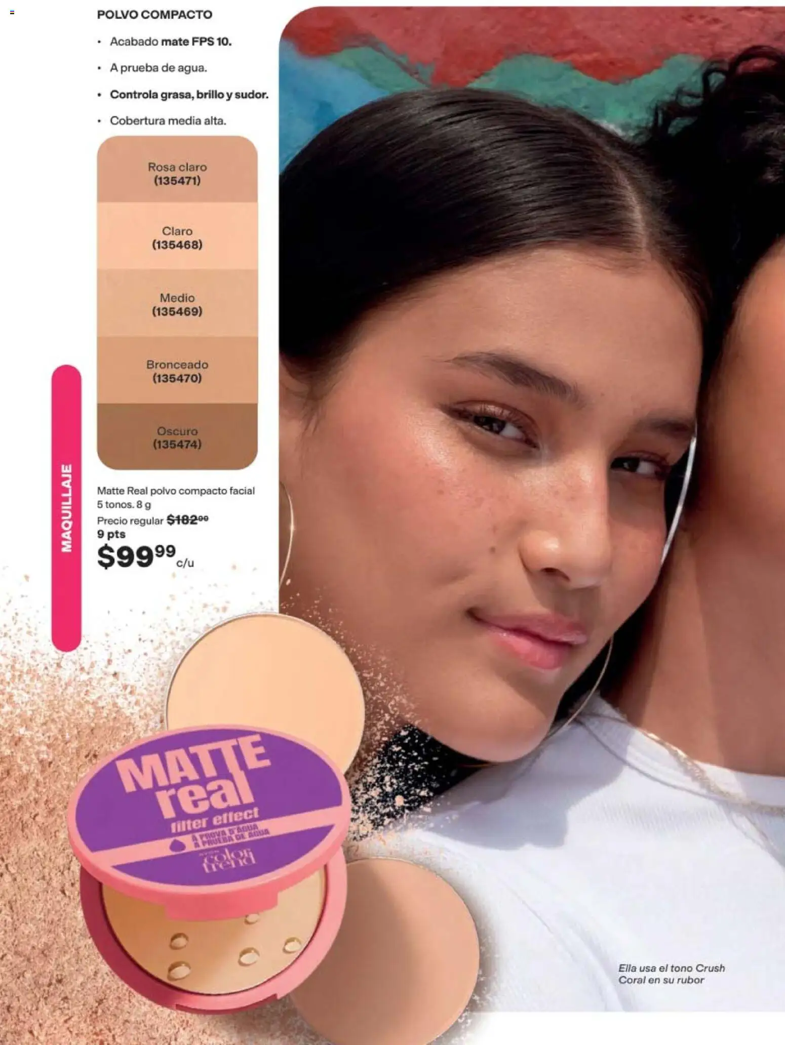 Nuevas ofertas de AVON válidas en toda la República Mexicana desde el 24.04.2026. ¡Encuentra las mejores ofertas en AVON campaña 7 2026! | Página: 54 | Productos: Brillo, Maquillaje, Polvo, Rubor