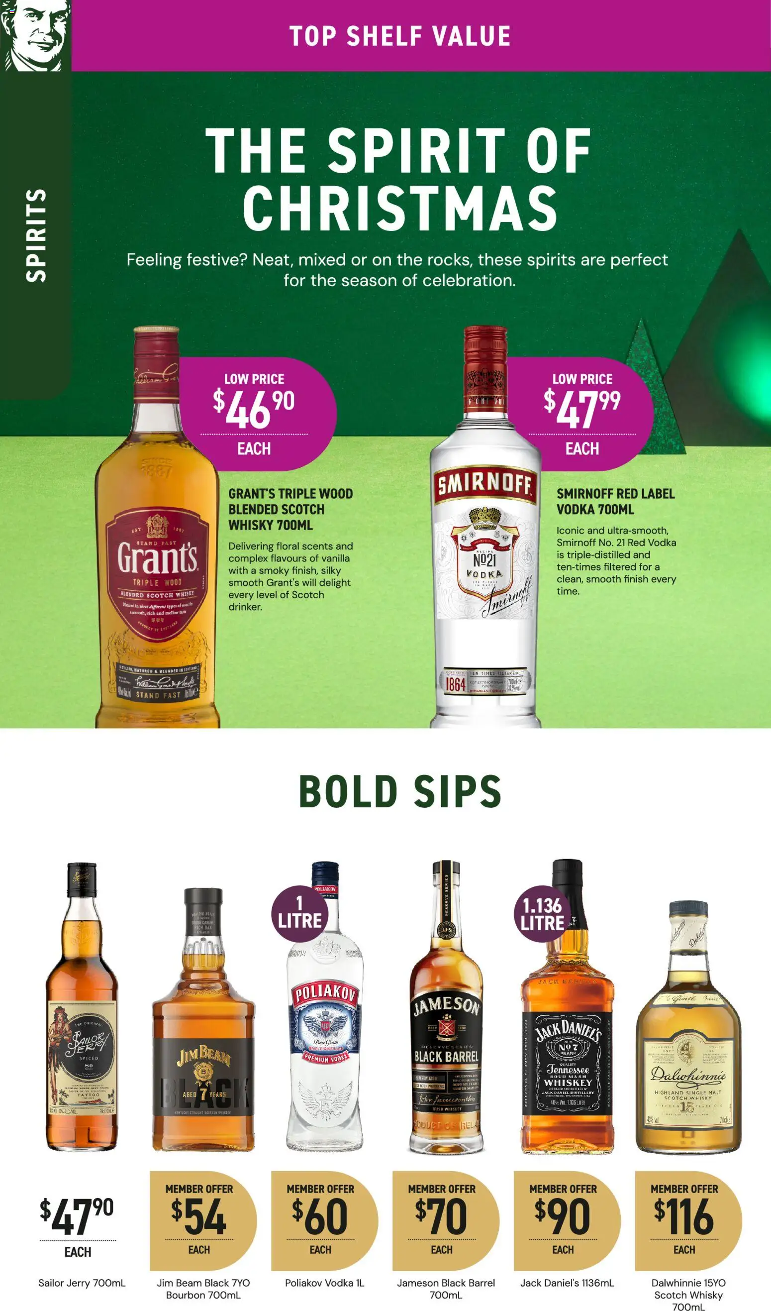 Dan Murphy's catalogue - valid from 06.11.2025 | Page: 21 | Products: Shelf, Floral, Vodka, Scotch