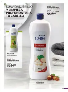 Vista previa de Shampoo para cabello con aceite de aguacate., Shampoo para cabello con aceite de aguacate. 750 ml, nuevo folleto de la tienda, válido en México a partir del 12.09.2025 | Página: 163