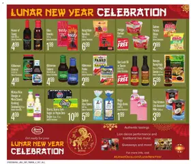 Preview of Jewel Osco weekly ads valid from 02.01.2026 | Page: 6 | Products: Ginger, Milk, Chips, Sauce