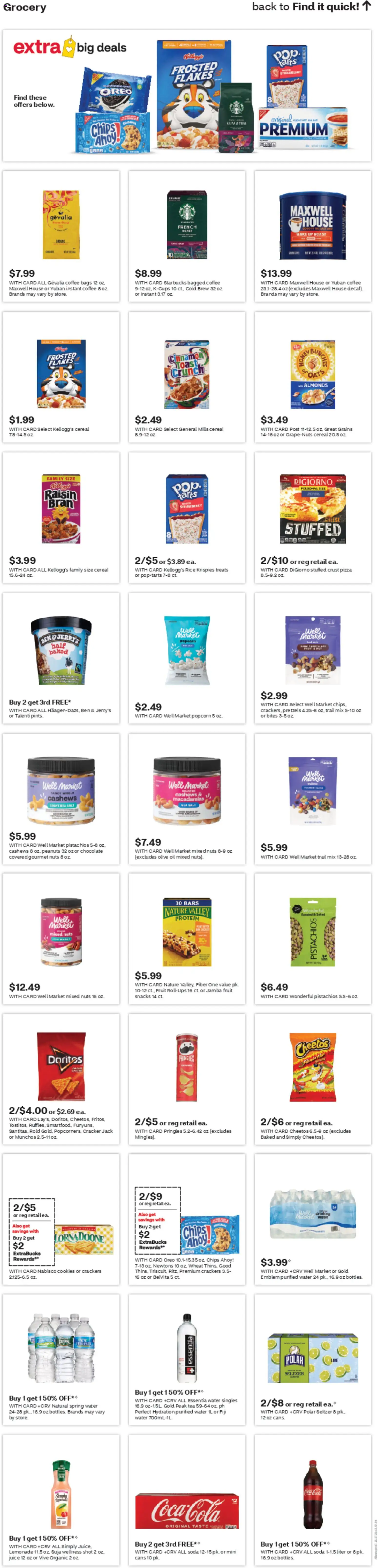 CVS Pharmacy Weekly Ad - valid from 15.03.2026 | Page: 17 | Products: Oil, Coffee, Pizza, Juice