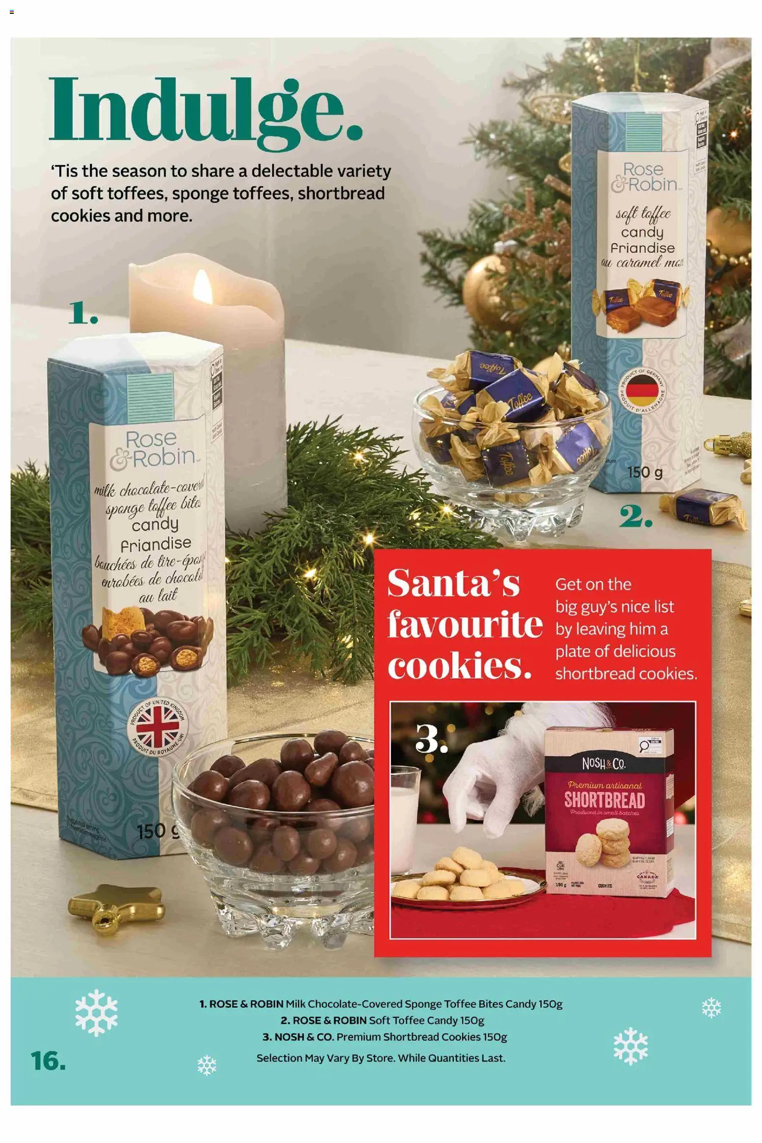 Rexall flyer valid from 14.11.2025 | Page: 16 | Products: Cookies, Sponge, Milk