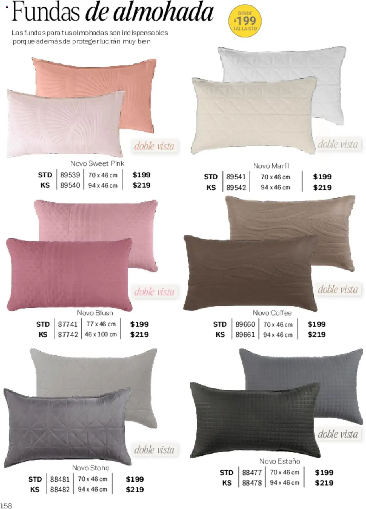 Nuevas ofertas de Vianney válidas en toda la República Mexicana desde el 07.03.2025. ¡Encuentra las mejores ofertas en Vianney catálogo Primavera! | Página: 160 | Productos: Almohada