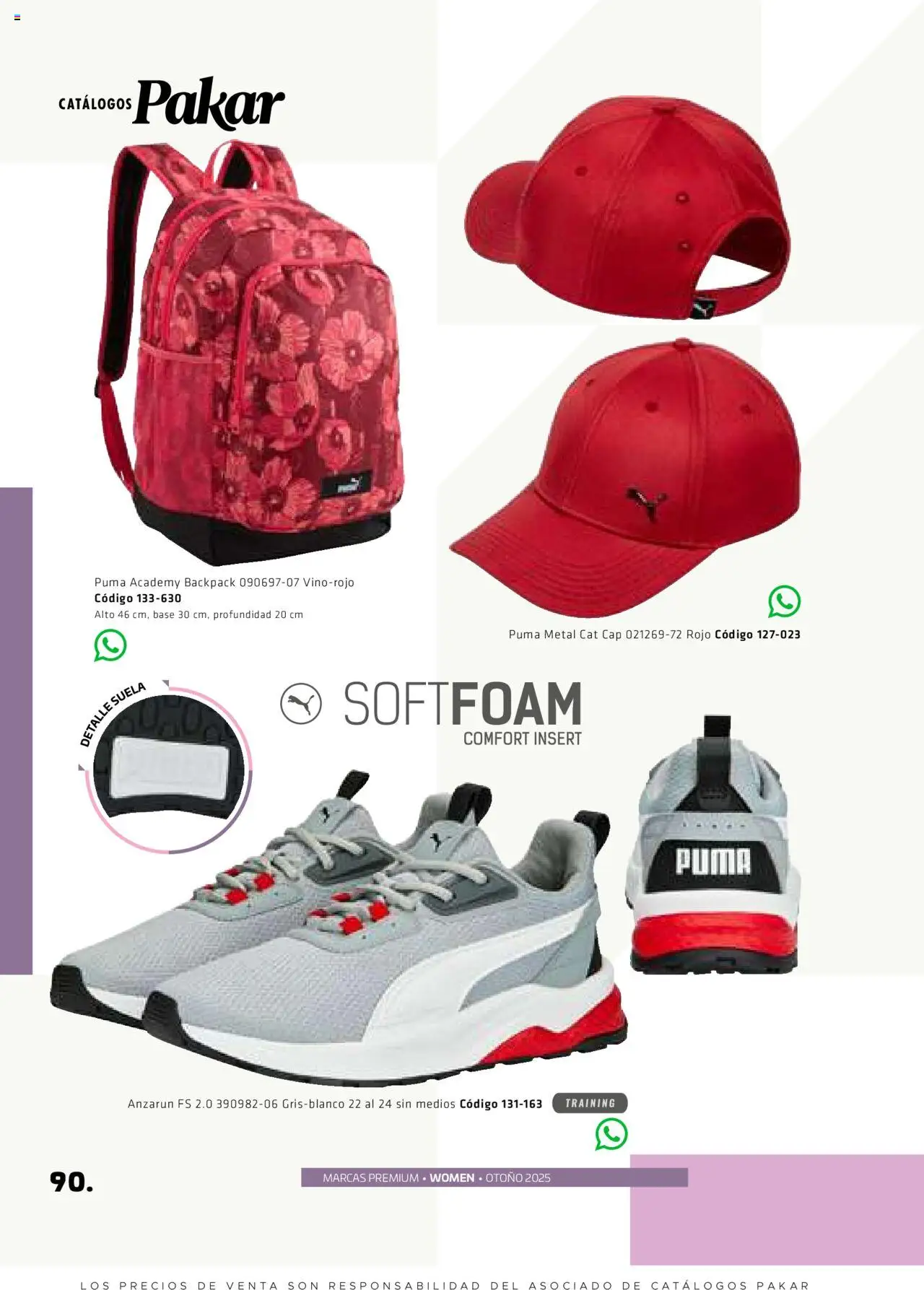 Nuevas ofertas de SC Pakar válidas en toda la República Mexicana desde el 29.08.2025. ¡Encuentra las mejores ofertas en SC Pakar - Catálogo Otoño Women! | Página: 90