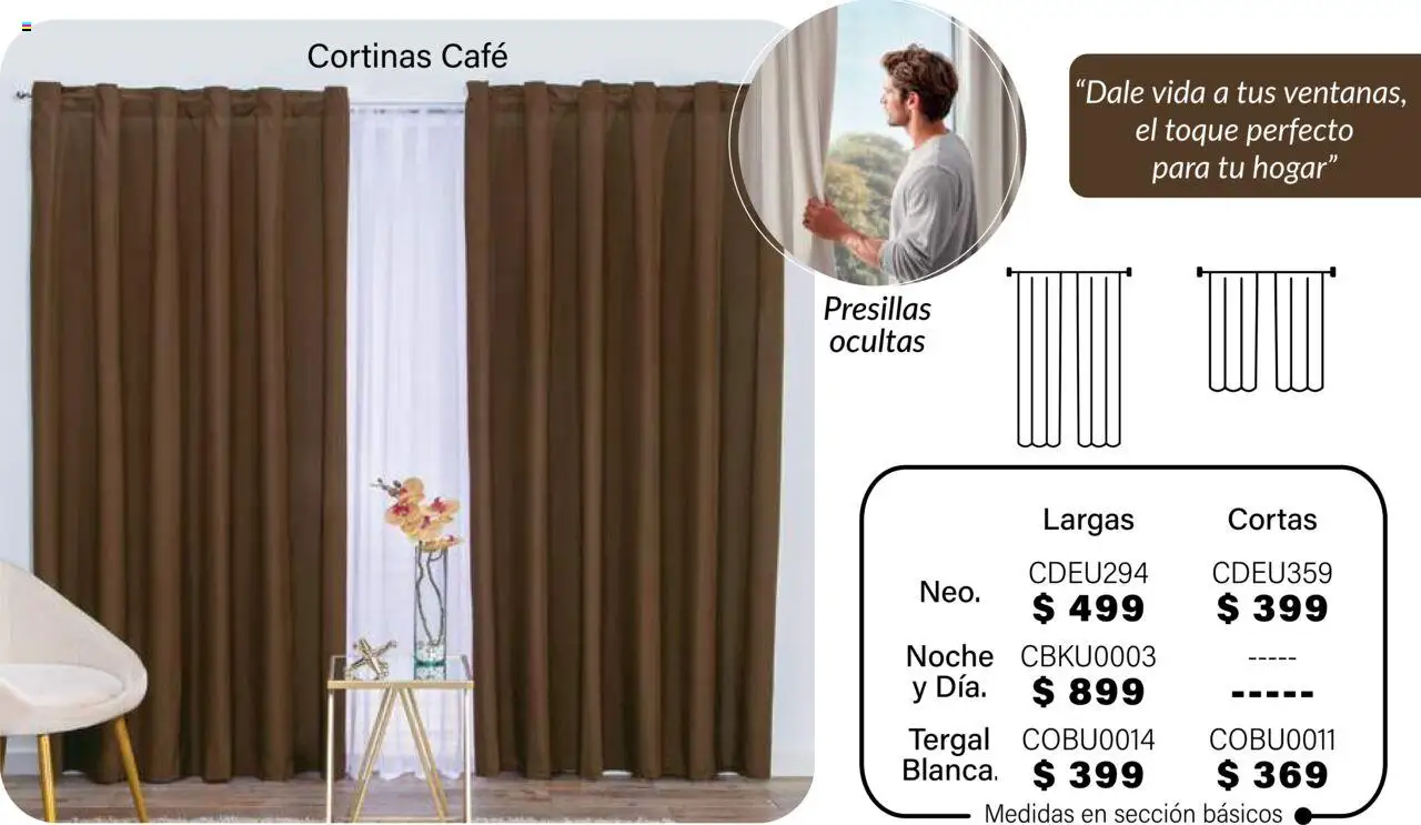 Nuevas ofertas de Colchas Concord válidas en toda la República Mexicana desde el 01.08.2025. ¡Encuentra las mejores ofertas en Colchas Concord - Catálogo! | Página: 870 | Productos: Café, Cortinas