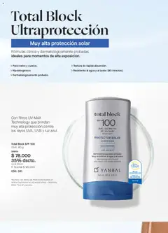 Yanbal - Catálogo C 11/2025 -  Vista previa de la revista de la tienda Yanbal valido desde el 11.10.2025 | Página: 10 | Productos: Agua, Uva, Protector solar