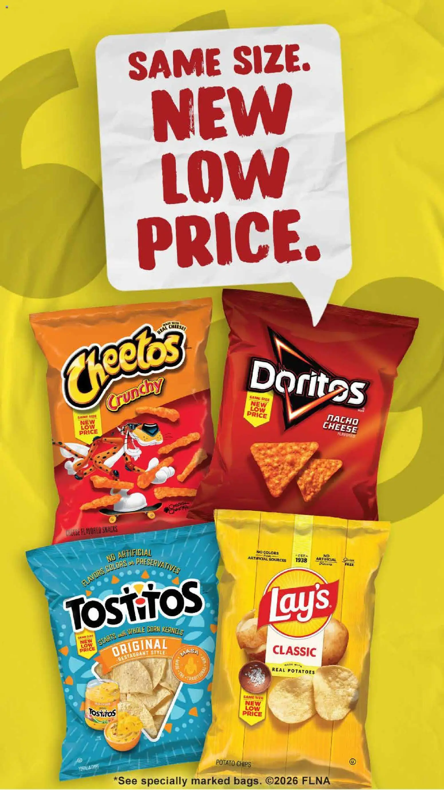 Festival Foods Weekly Ad - valid from 25.02.2026 | Page: 9 | Products: Corn, Cheese, Chips, Potatoes