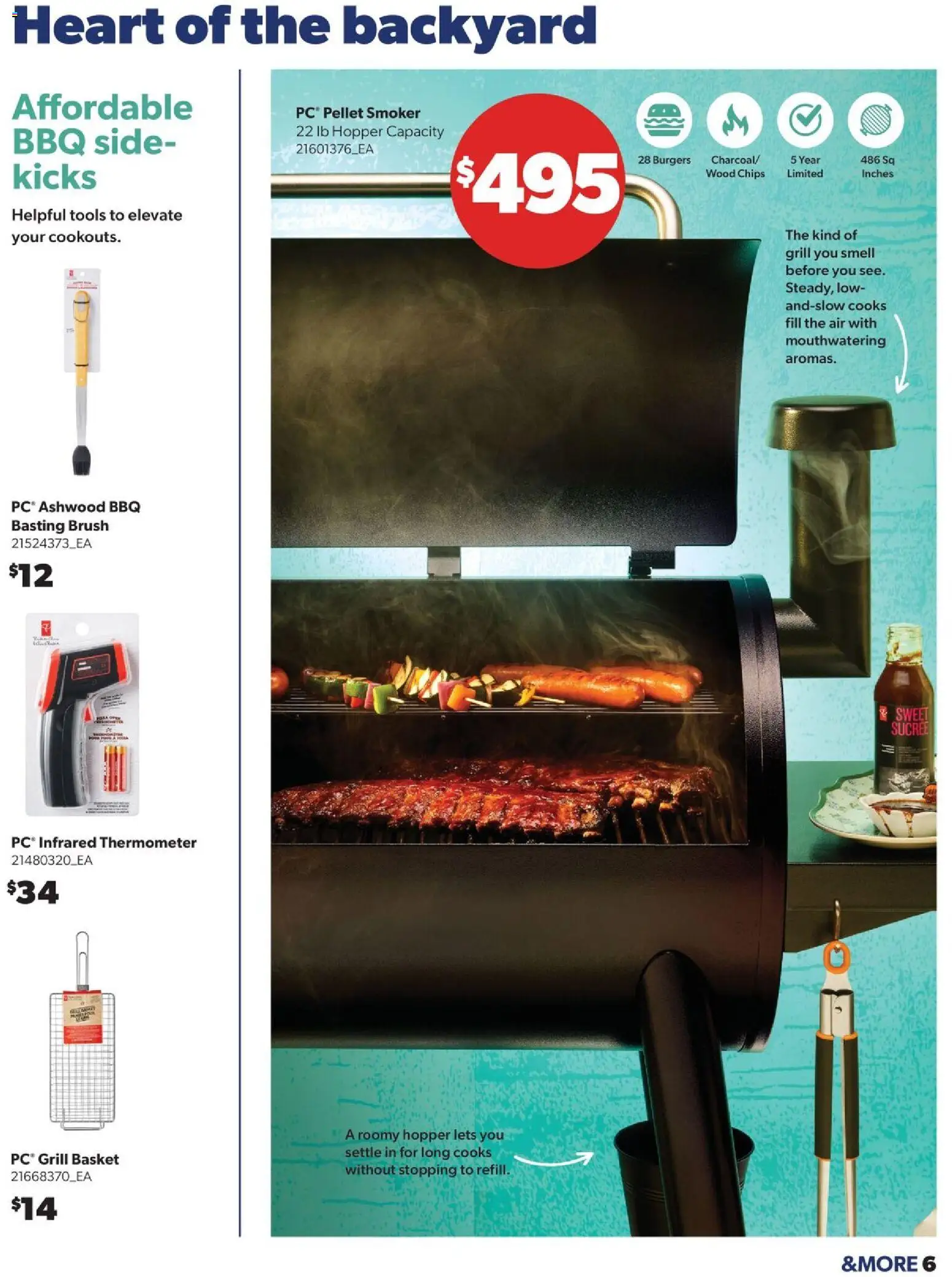 Real Canadian Superstore flyer valid from 09.04.2026 | Page: 6 | Products: Chips, Grill, Brush, Basket