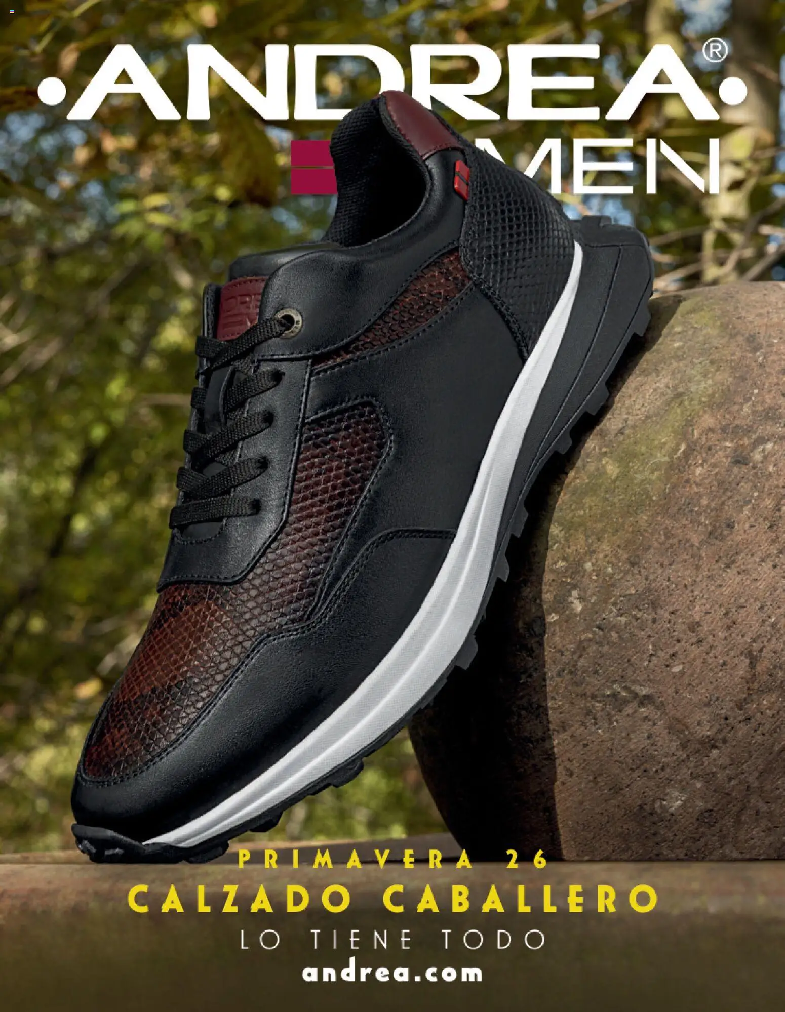 Nuevas ofertas de Andrea válidas en toda la República Mexicana desde el 25.01.2026. ¡Encuentra las mejores ofertas en Andrea catálogo Calzado Caballero! | Página: 1