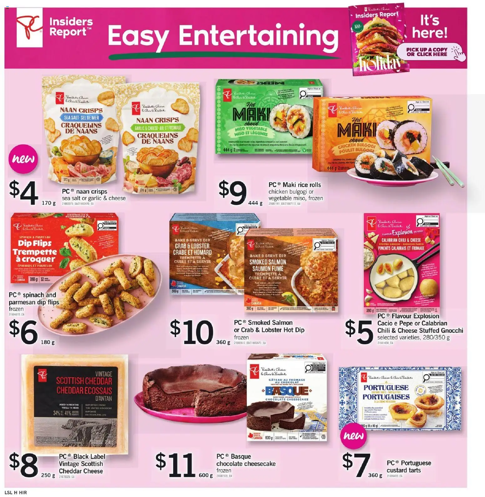 Loblaws flyer valid from 27.11.2025 | Page: 5 | Products: Rice, Cheese, Chocolate, Chicken