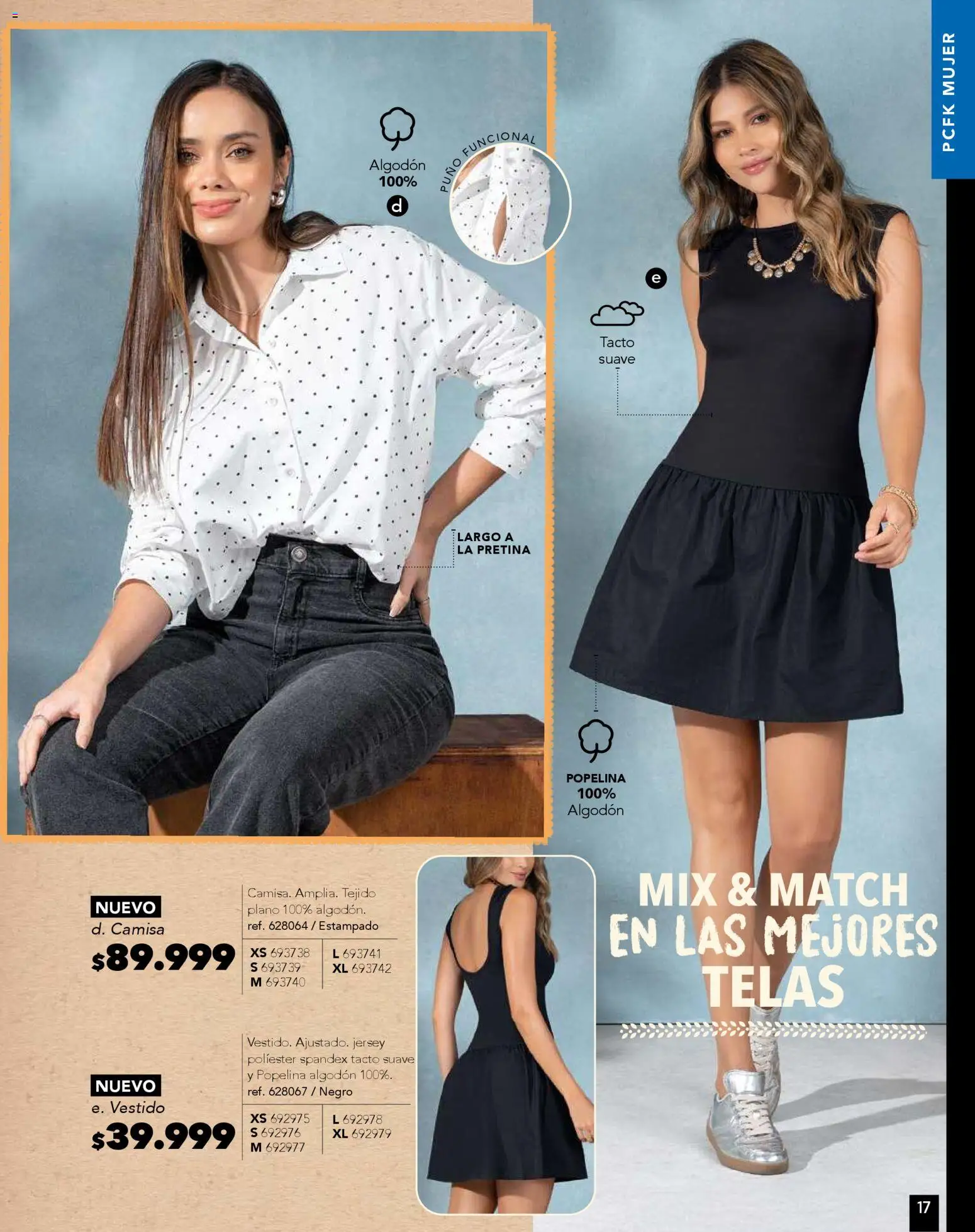 Pacifika revista - valida desde el 01.11.2025 | Página: 17 | Productos: Algodón, Vestido, Camisa