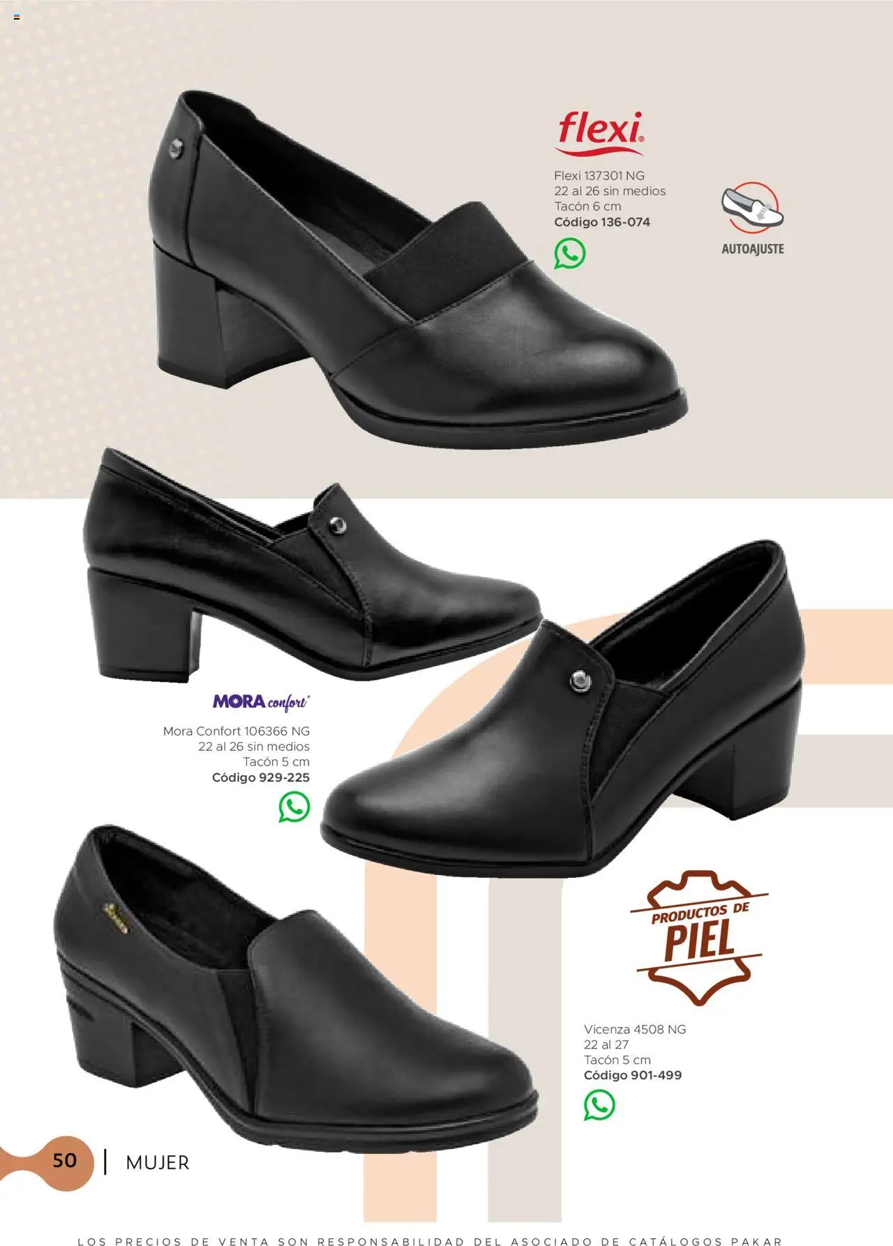 Nuevas ofertas de SC Pakar válidas en toda la República Mexicana desde el 24.07.2025. ¡Encuentra las mejores ofertas en SC Pakar Catálogo Mujer otoño / invierno! | Página: 50