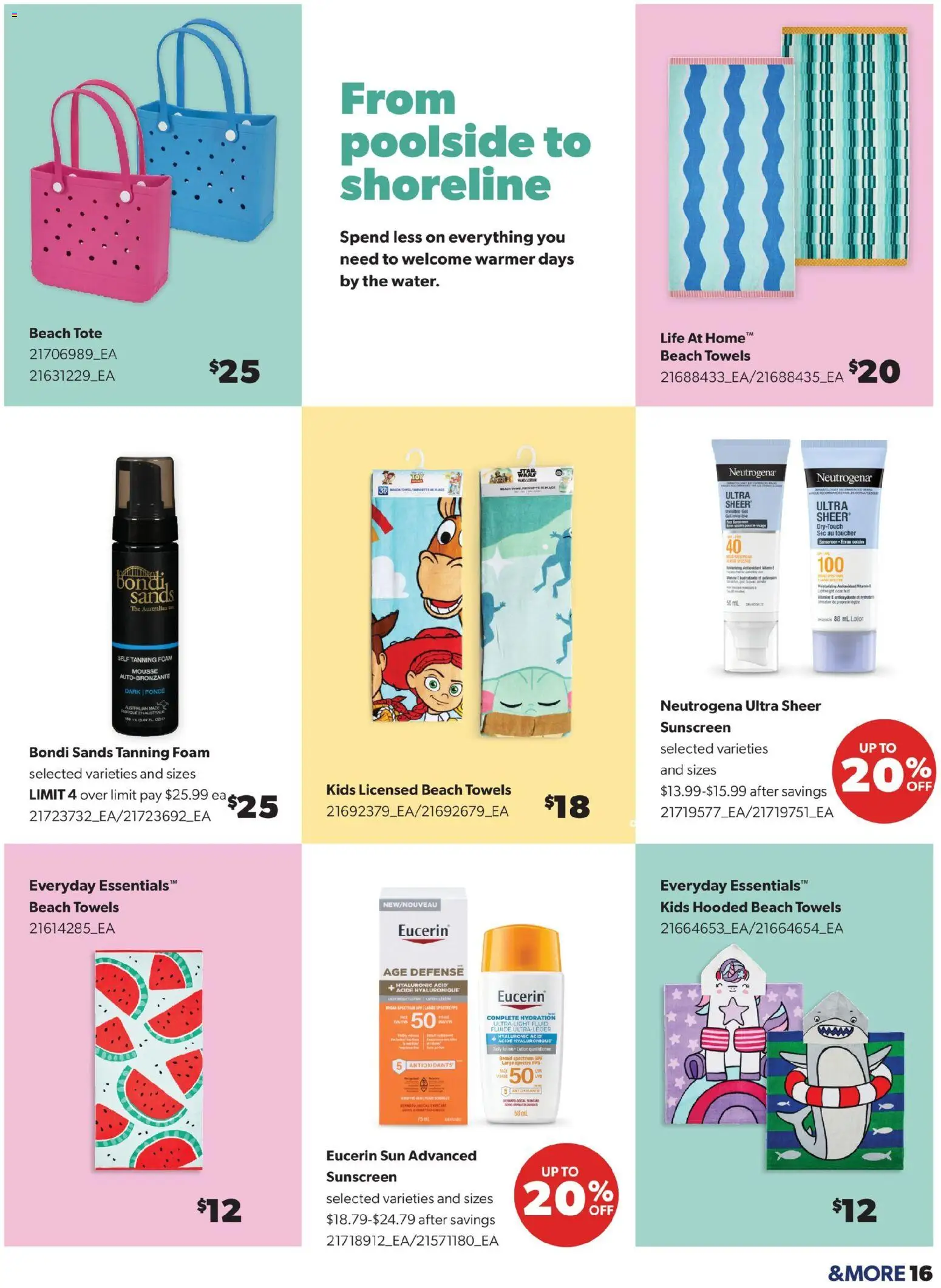 Real Canadian Superstore flyer valid from 23.04.2026 | Page: 16 | Products: Sunscreen