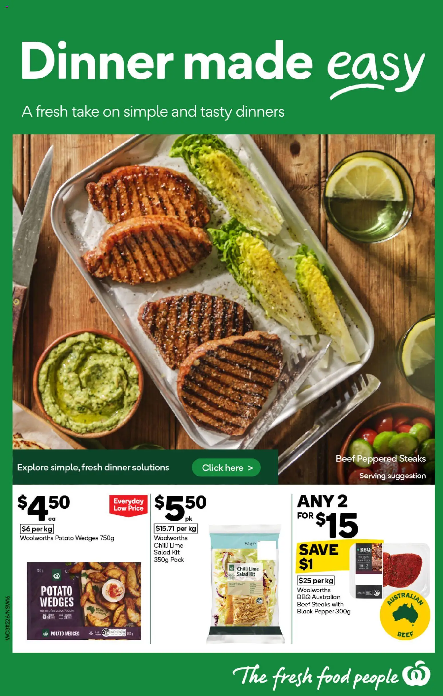 Woolworths catalogue - valid from 31.12.2025 | Page: 16 | Products: Beef, Salad, Pepper, Chilli
