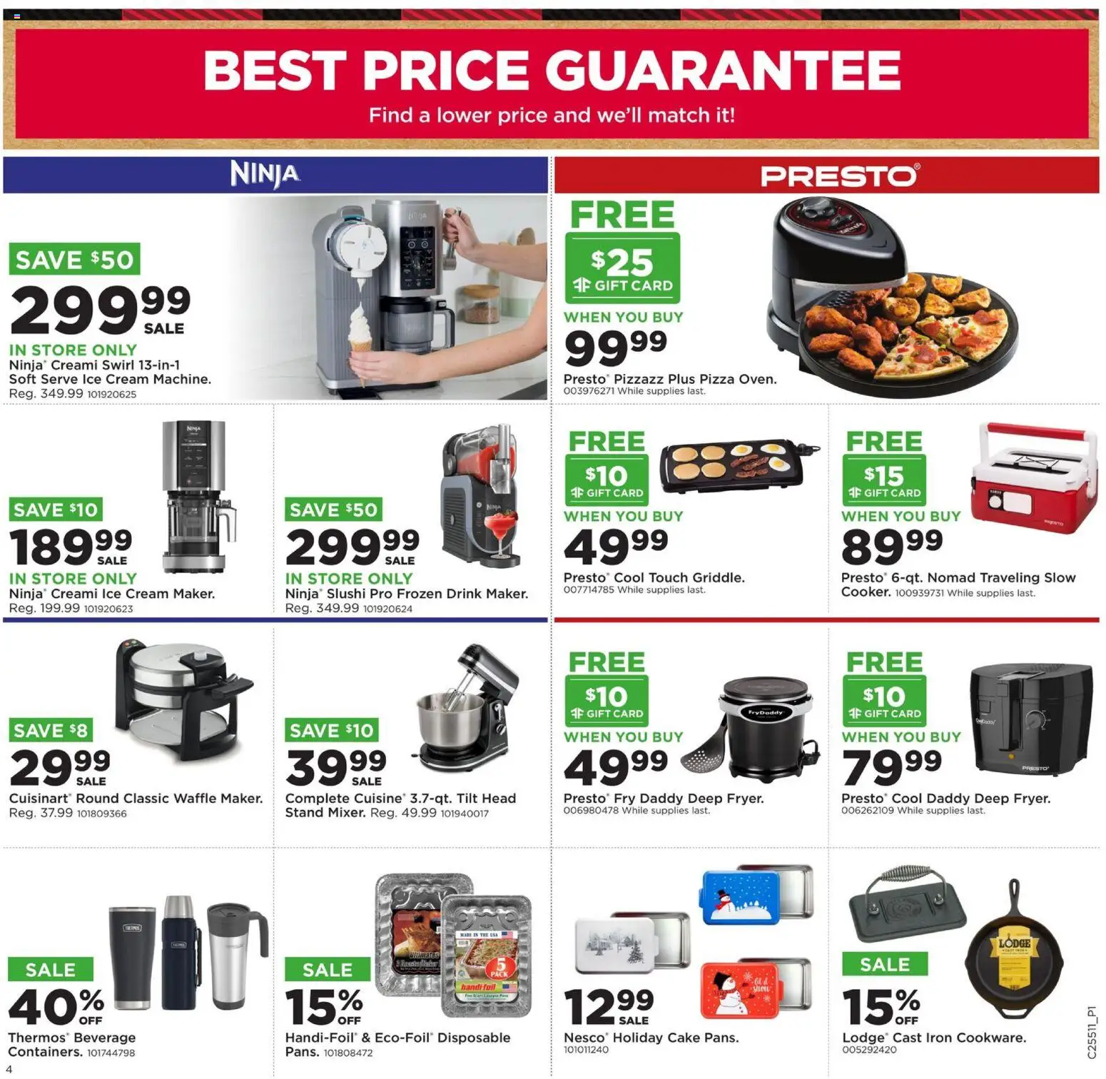 Mills Fleet Farm Weekly Ad - valid from 18.12.2025 | Page: 7 | Products: Pizza, Cream, Ice cream, Iron