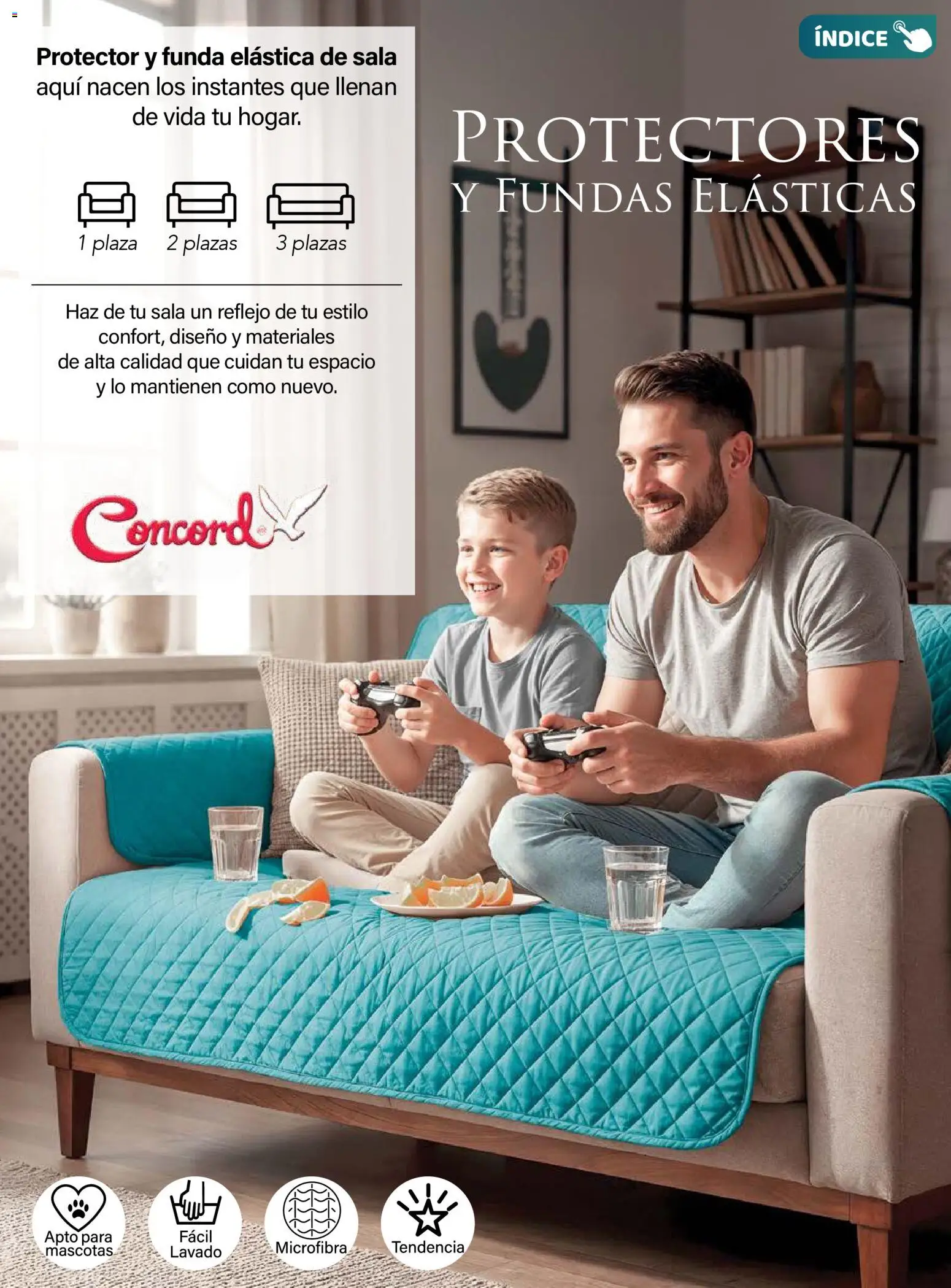 Nuevas ofertas de Colchas Concord válidas en toda la República Mexicana desde el 01.11.2025. ¡Encuentra las mejores ofertas en Colchas Concord Buen Fin! | Página: 239 | Productos: Funda