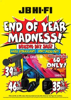 JB Hi-Fi catalogue preview  - valid from 25.12.2025