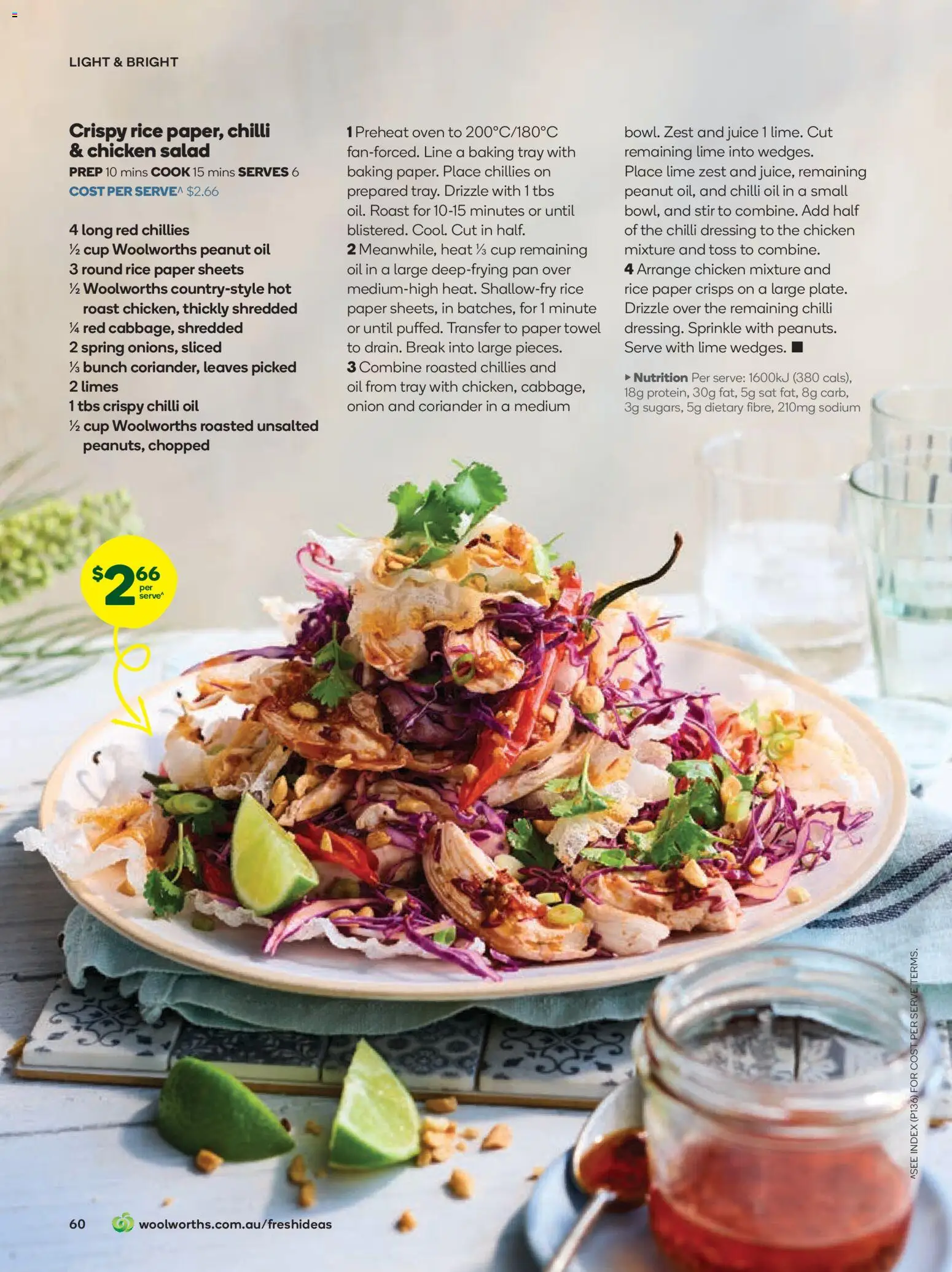 Woolworths catalogue - valid from 01.12.2025 | Page: 60 | Products: Light, Chicken, Rice, Chilli
