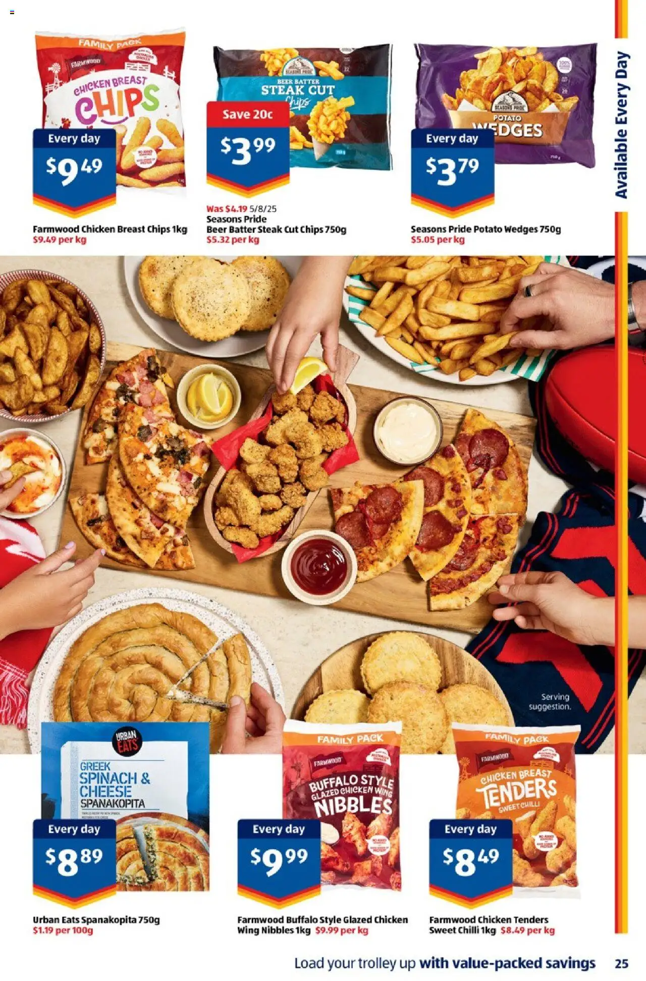 Aldi catalogue - valid from 01.10.2025 | Page: 25 | Products: Cheese, Beer, Chicken, Trolley