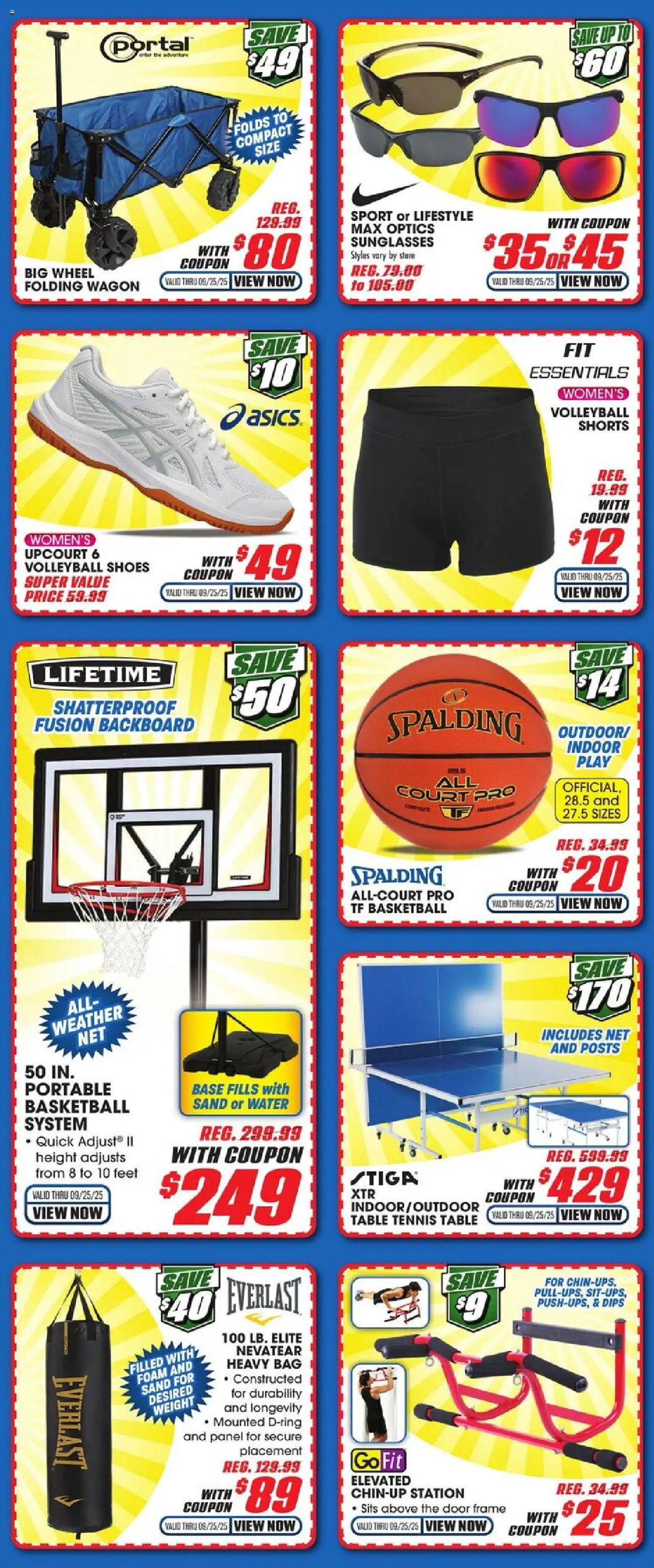 Big 5 Sporting Goods Weekly Ad - valid from 19.09.2025 | Page: 3 | Products: Fusion, Shorts, Water, Bag