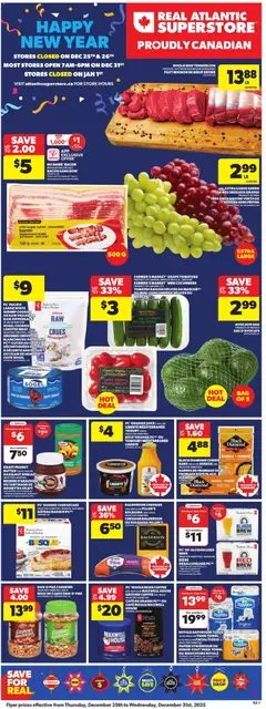 Preview of Atlantic Superstore weekly flyer / circulaire from shop Atlantic Superstore valid from 25.12.2025 | Page: 3