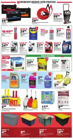 Preview of Rural King weekly ads valid from 15.12.2025 | Page: 9 | Products: Battery, Windshield, Antifreeze, Motor Oil