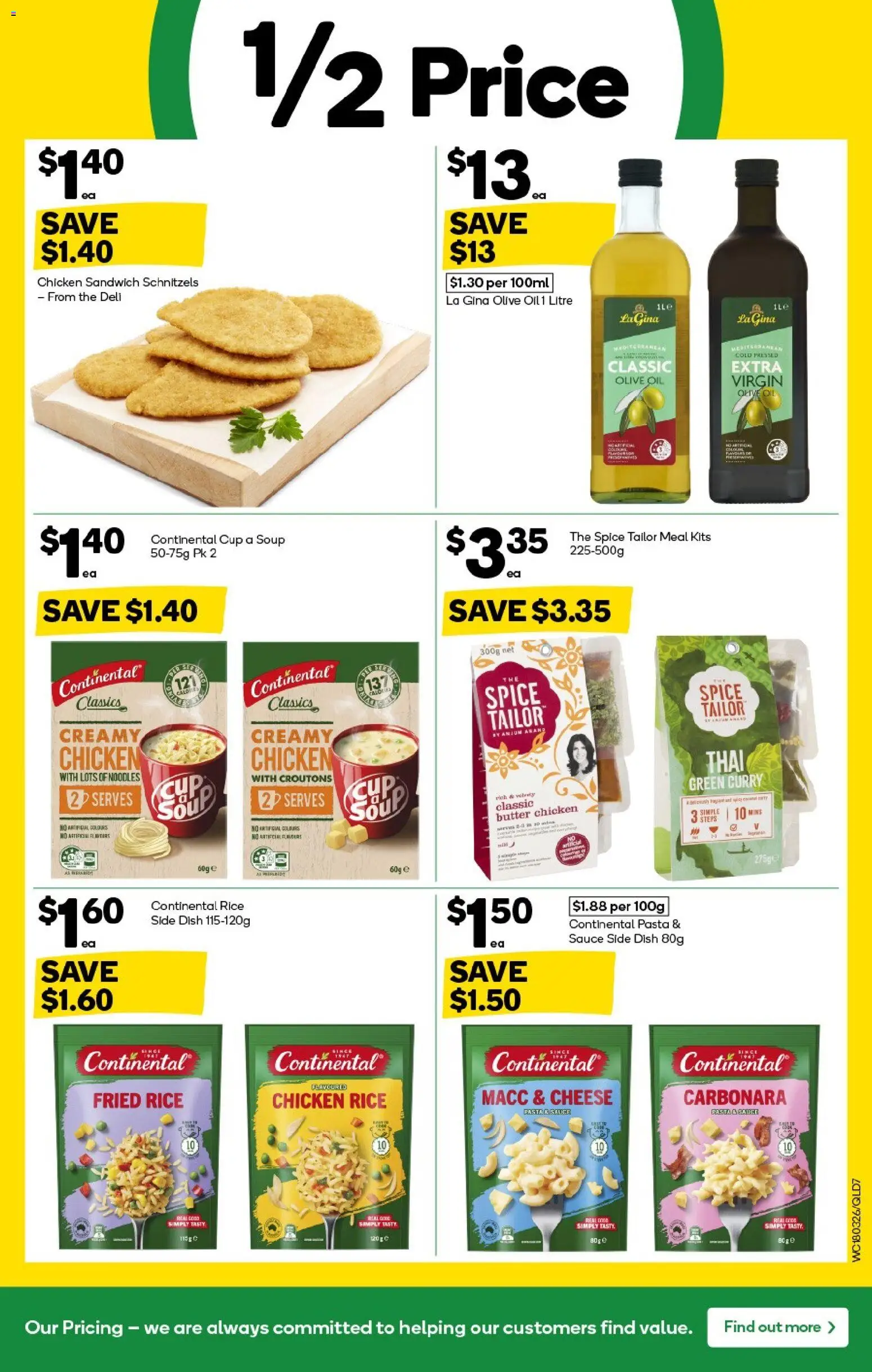 Woolworths catalogue - valid from 18.03.2026 | Page: 7 | Products: Curry, Butter, Oil, Chicken