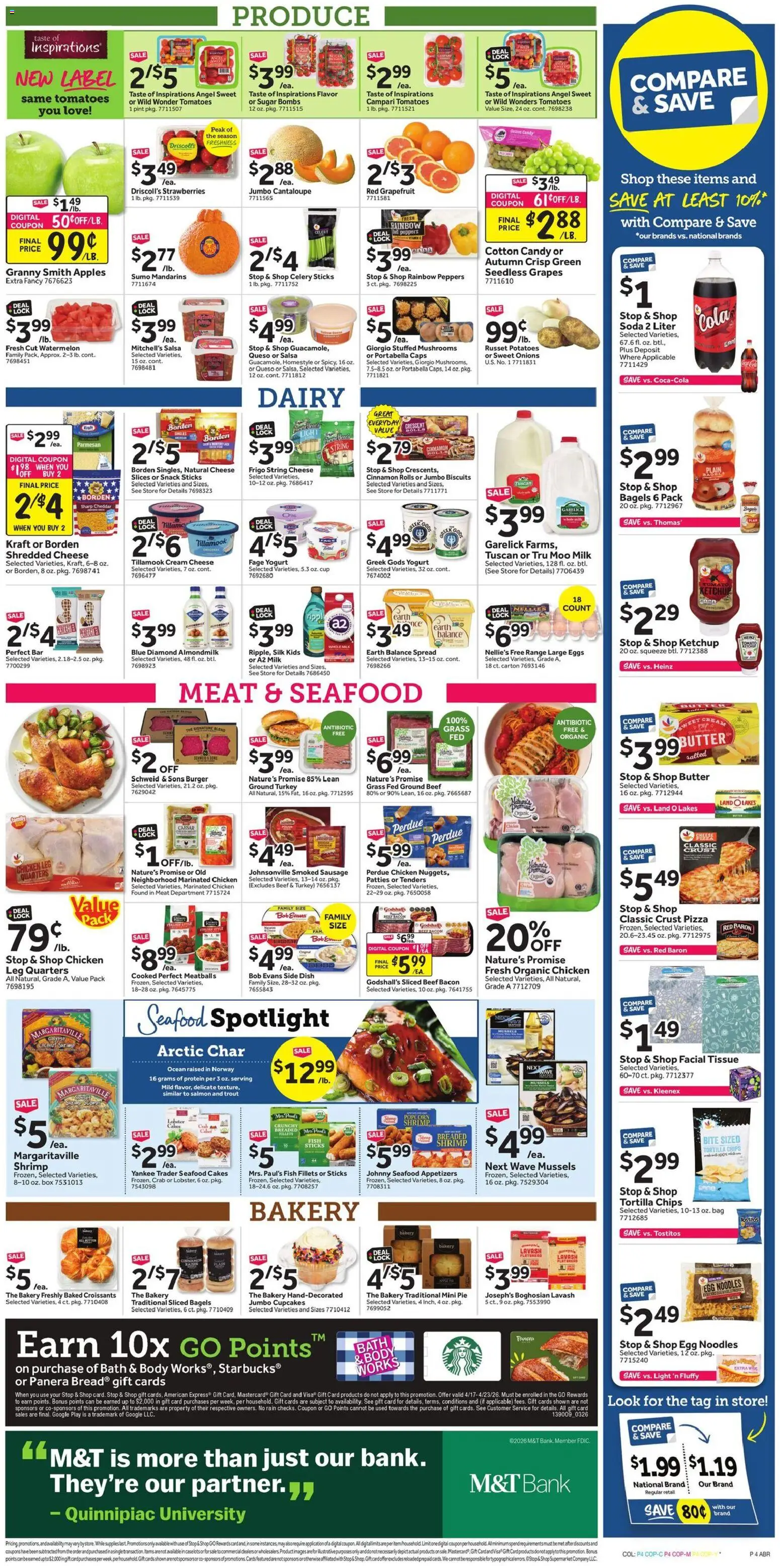 Stop & Shop Weekly Circular - CT - valid from 17.04.2026 | Page: 8 | Products: Bath, Eggs, Ketchup, Croissants