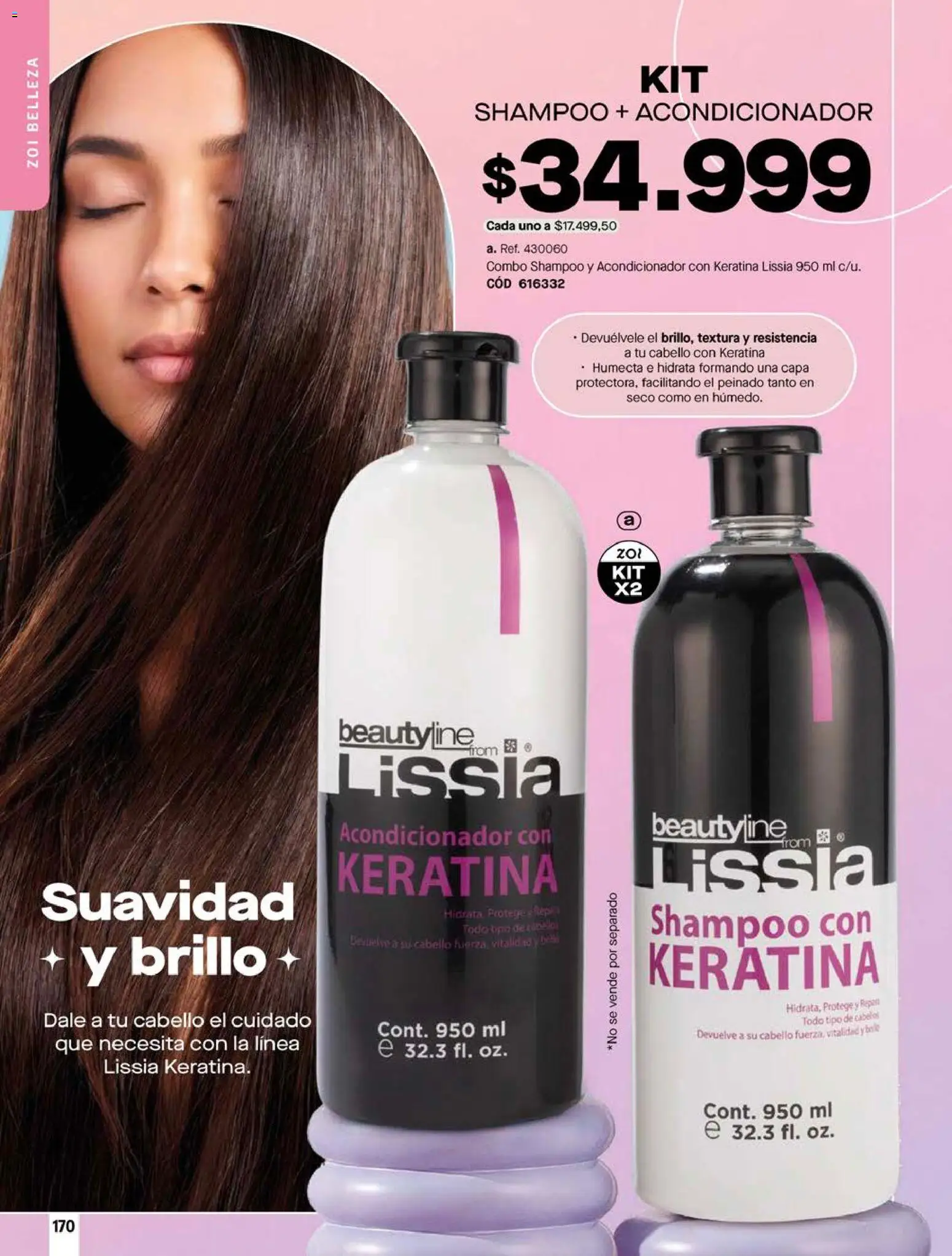 Pacifika revista - valida desde el 01.08.2026 | Página: 170 | Productos: Shampoo, Brillo, Acondicionador