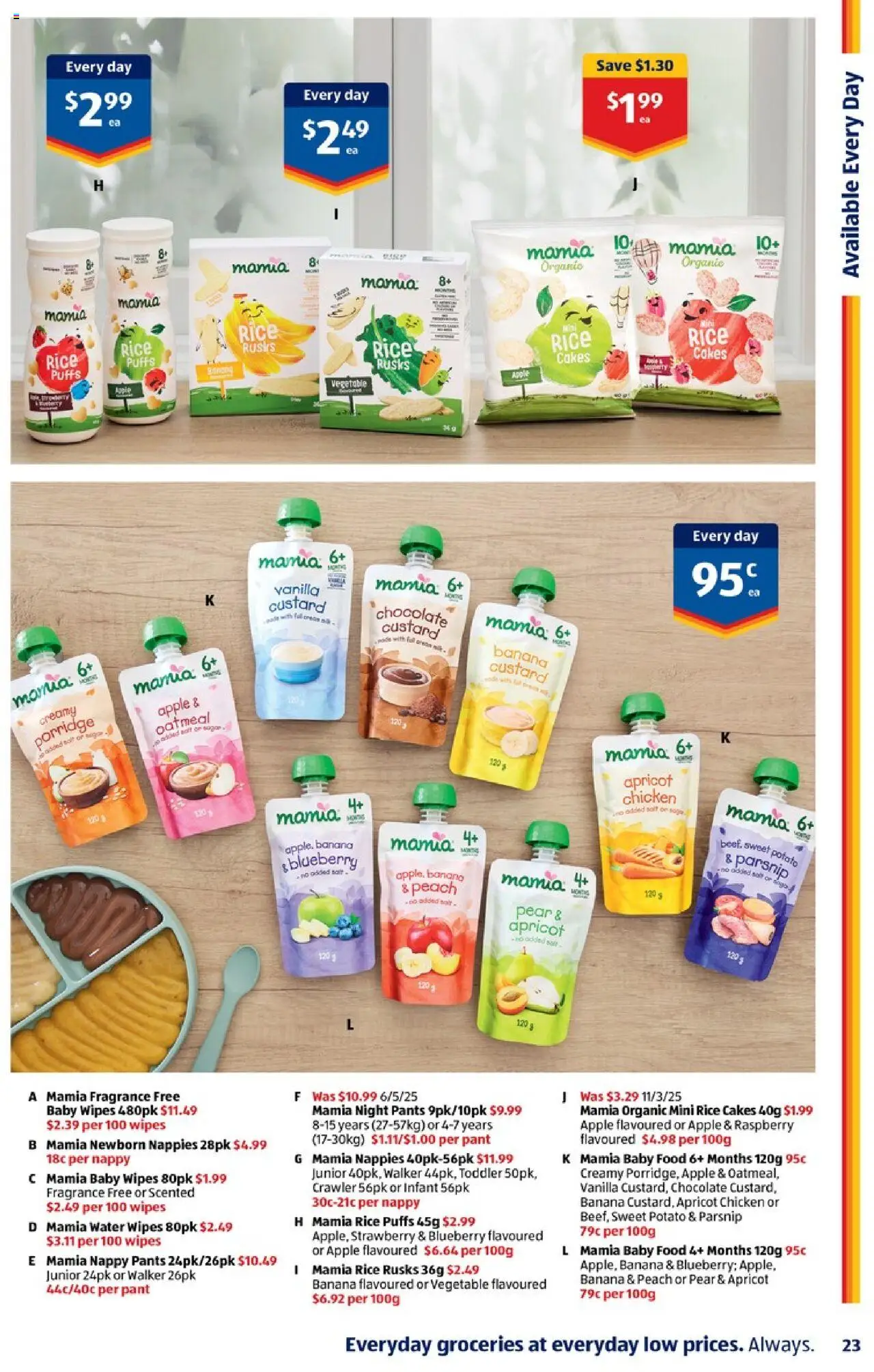 Aldi catalogue - valid from 11.06.2025 | Page: 35 | Products: Rice, Pants, Sugar, Peach