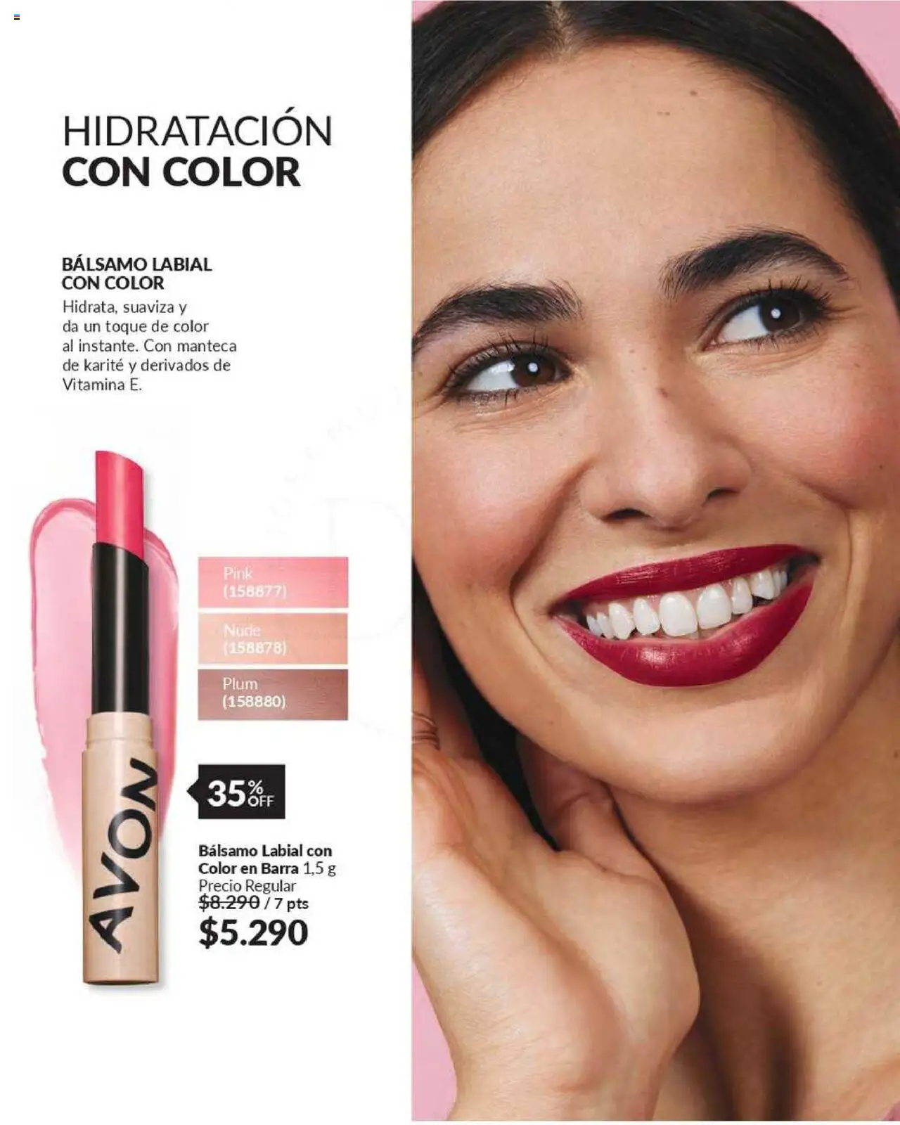Catálogo Avon Campaña 12 │ válido desde el 22.07.2025 | Página: 29 | Productos: Bálsamo, Manteca, Labial