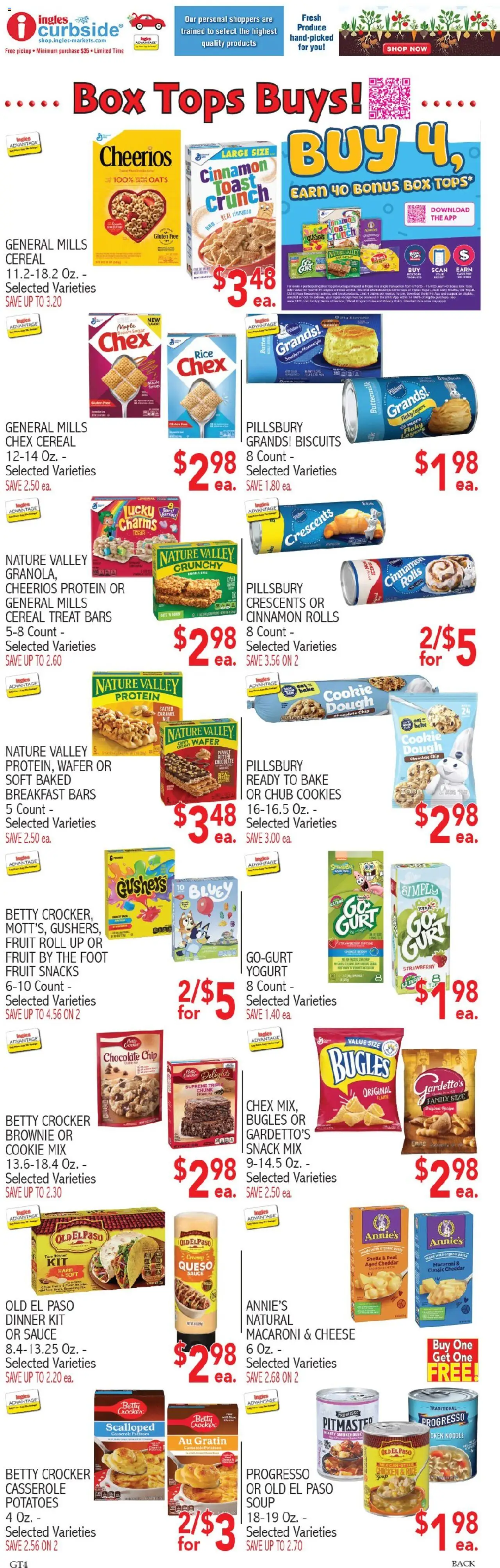 Ingles Weekly Ad - valid from 10.09.2025 | Page: 7 | Products: Cheese, Yogurt, Chocolate, Potatoes