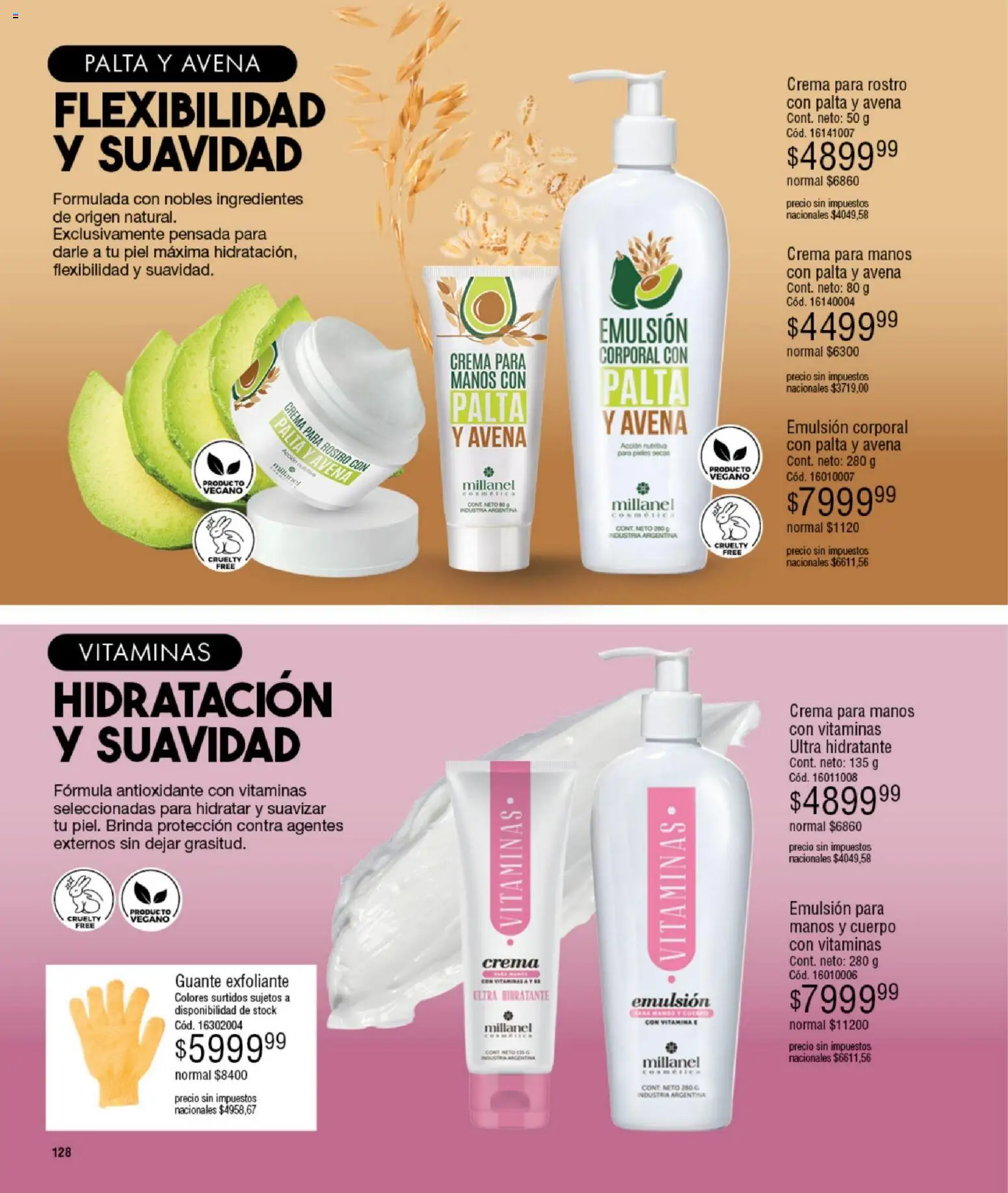 Millanel - Catálogo │ válido desde el 08.12.2025 | Página: 152 | Productos: Vitaminas, Avena, Emulsión, Crema