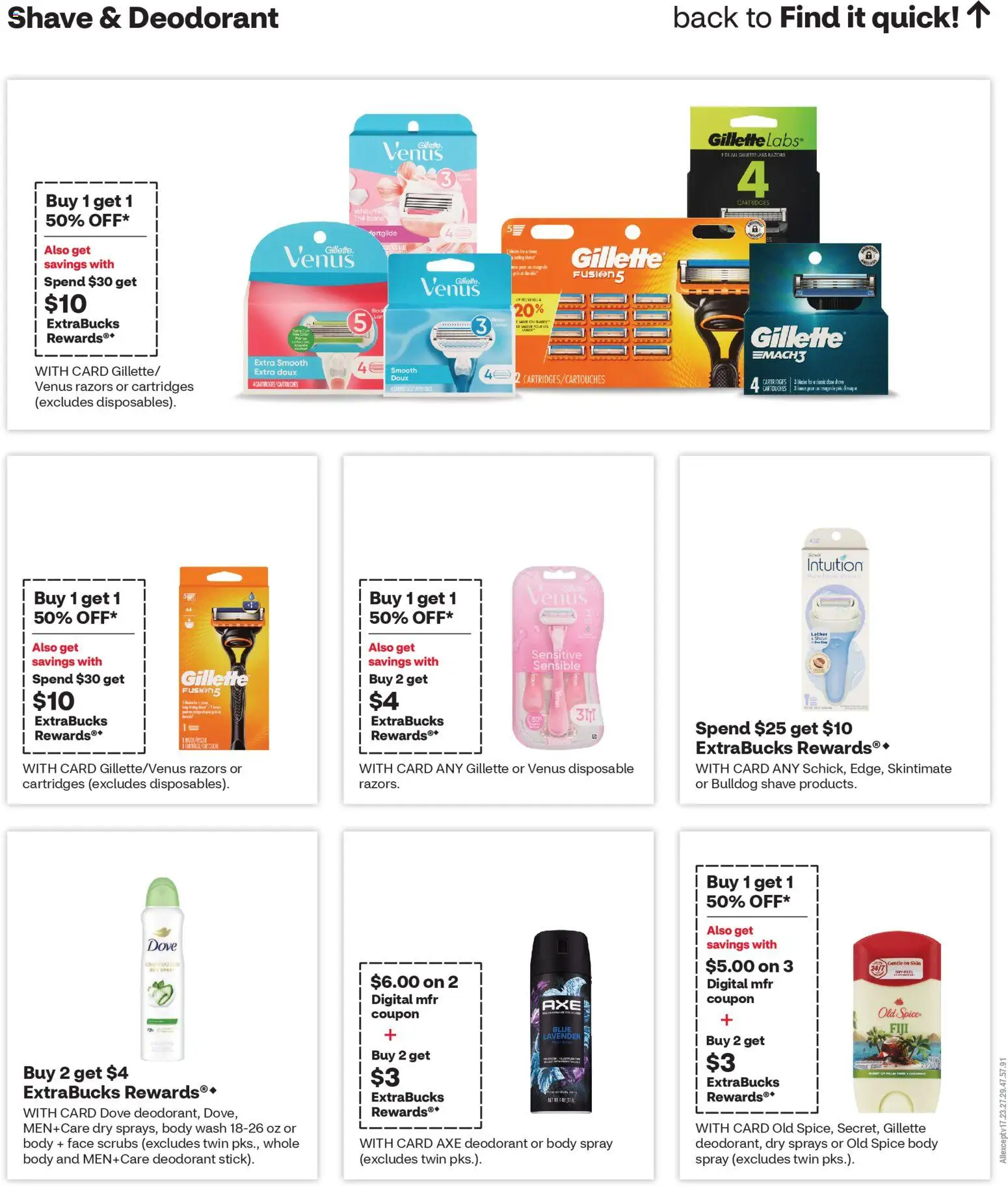 CVS Pharmacy Weekly Ad - TX - valid from 01.02.2026 | Page: 14 | Products: Axe, Deodorant, Body Wash