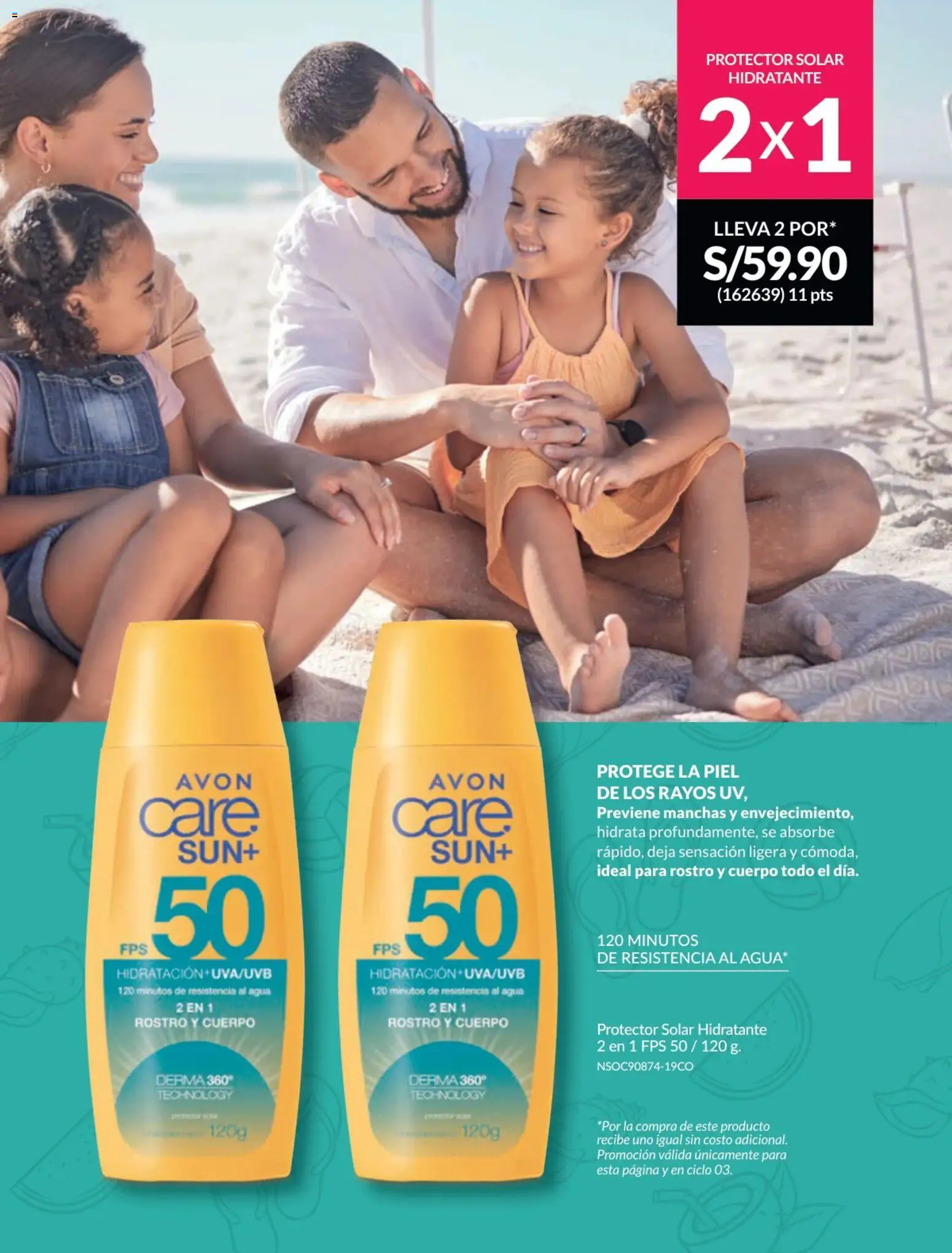 Catálogo Avon válido desde 31.01.2026 | Página: 141 | Productos: Protector solar