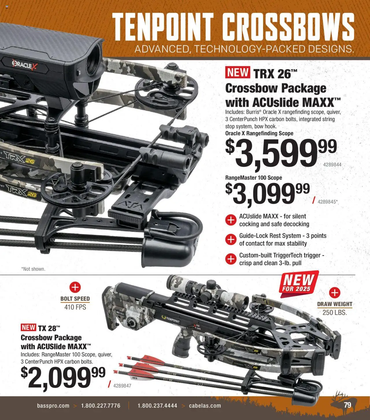 Cabela's Archery 25 - valid from 15.07.2025 | Page: 79 | Products: Safe, Bow, Crossbow, Weight