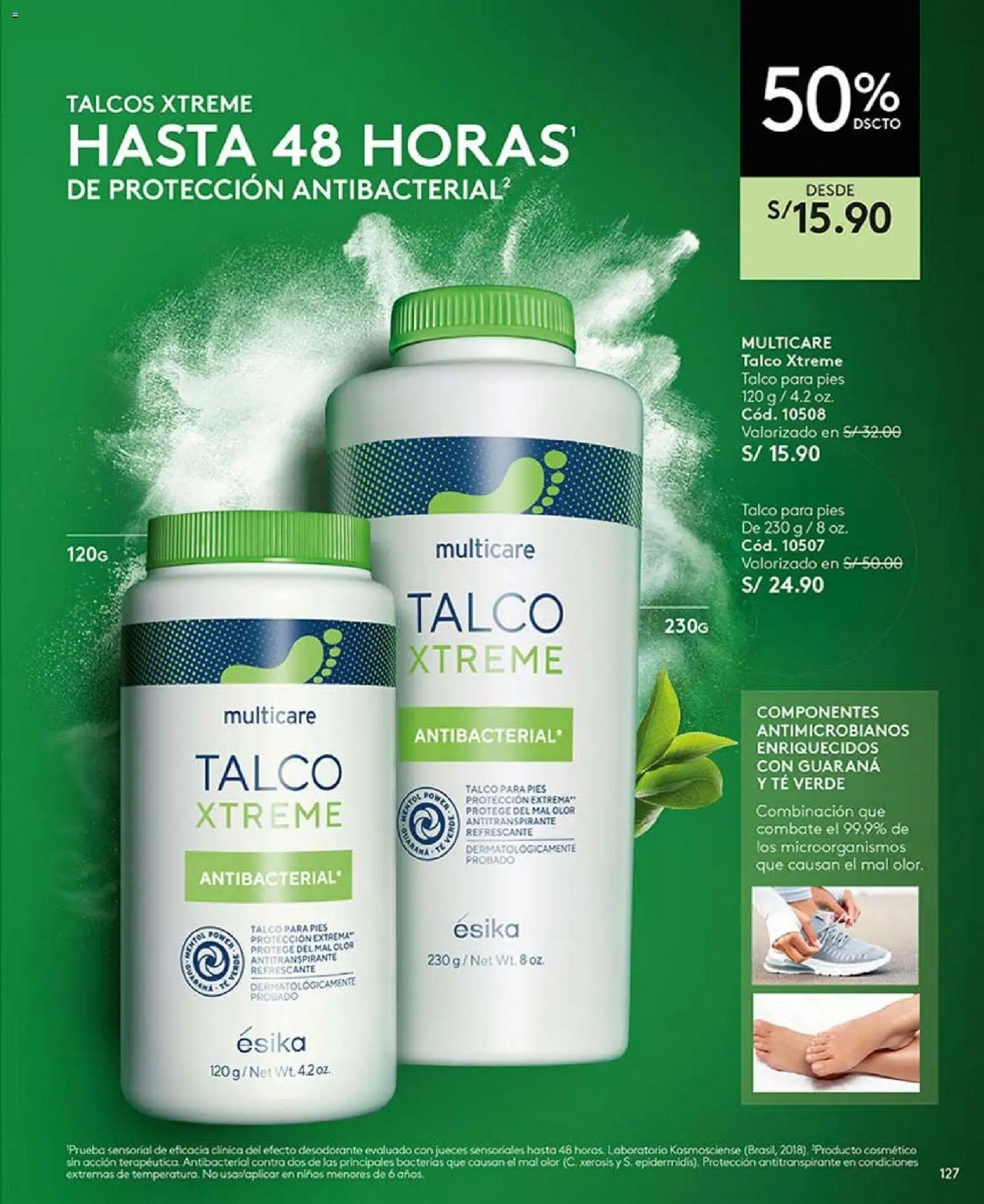 Catálogo Ésika válido desde 31.01.2026 | Página: 139 | Productos: Desodorante, Antitranspirante, Té