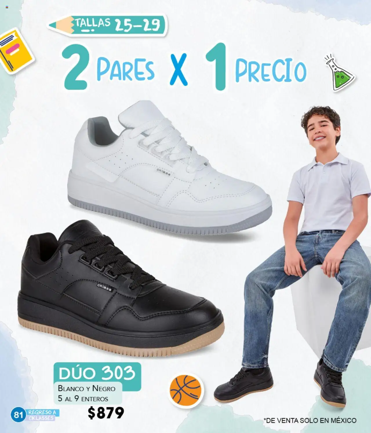 Nuevas ofertas de Cklass válidas en toda la República Mexicana desde el 18.08.2025. ¡Encuentra las mejores ofertas en Cklass - Catálogo Regreso a Clases! | Página: 82