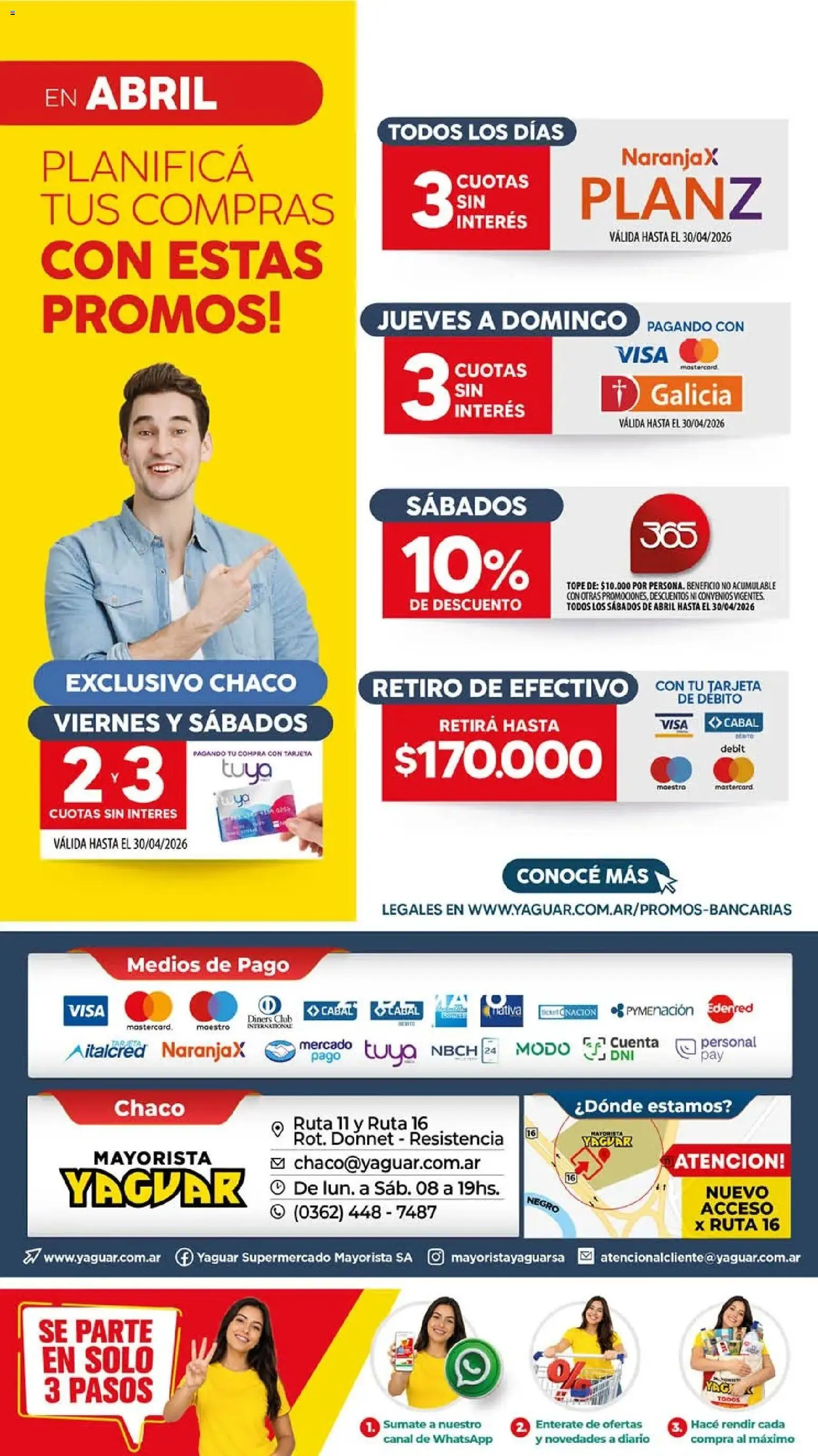 Yaguar - Oferta Semanal Chaco │ válido desde el 13.04.2026 | Página: 18