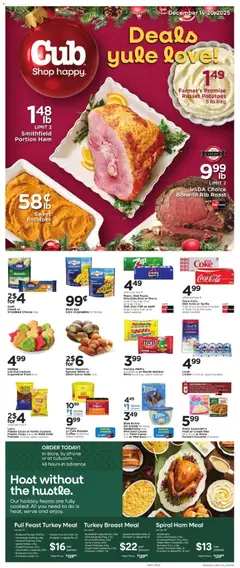 Preview of Cub Foods weekly ads valid from 14.12.2025