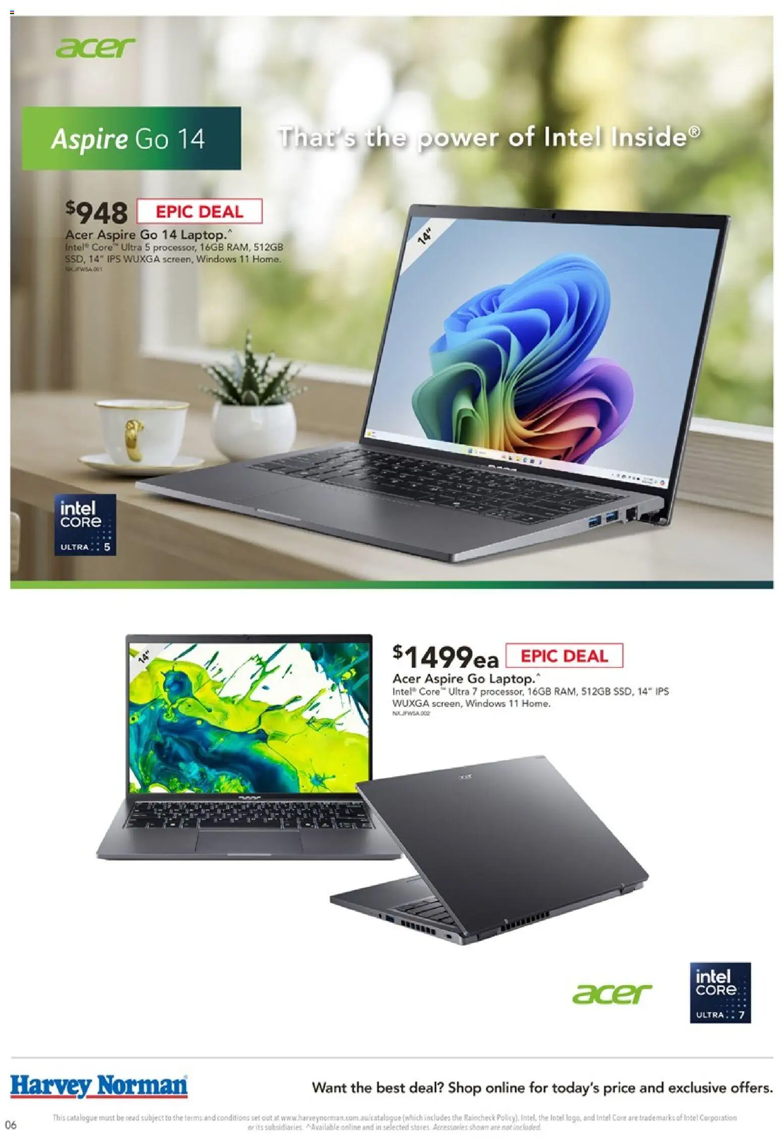 Harvey Norman catalogue - valid from 19.02.2026 | Page: 6 | Products: Accessories, Laptop