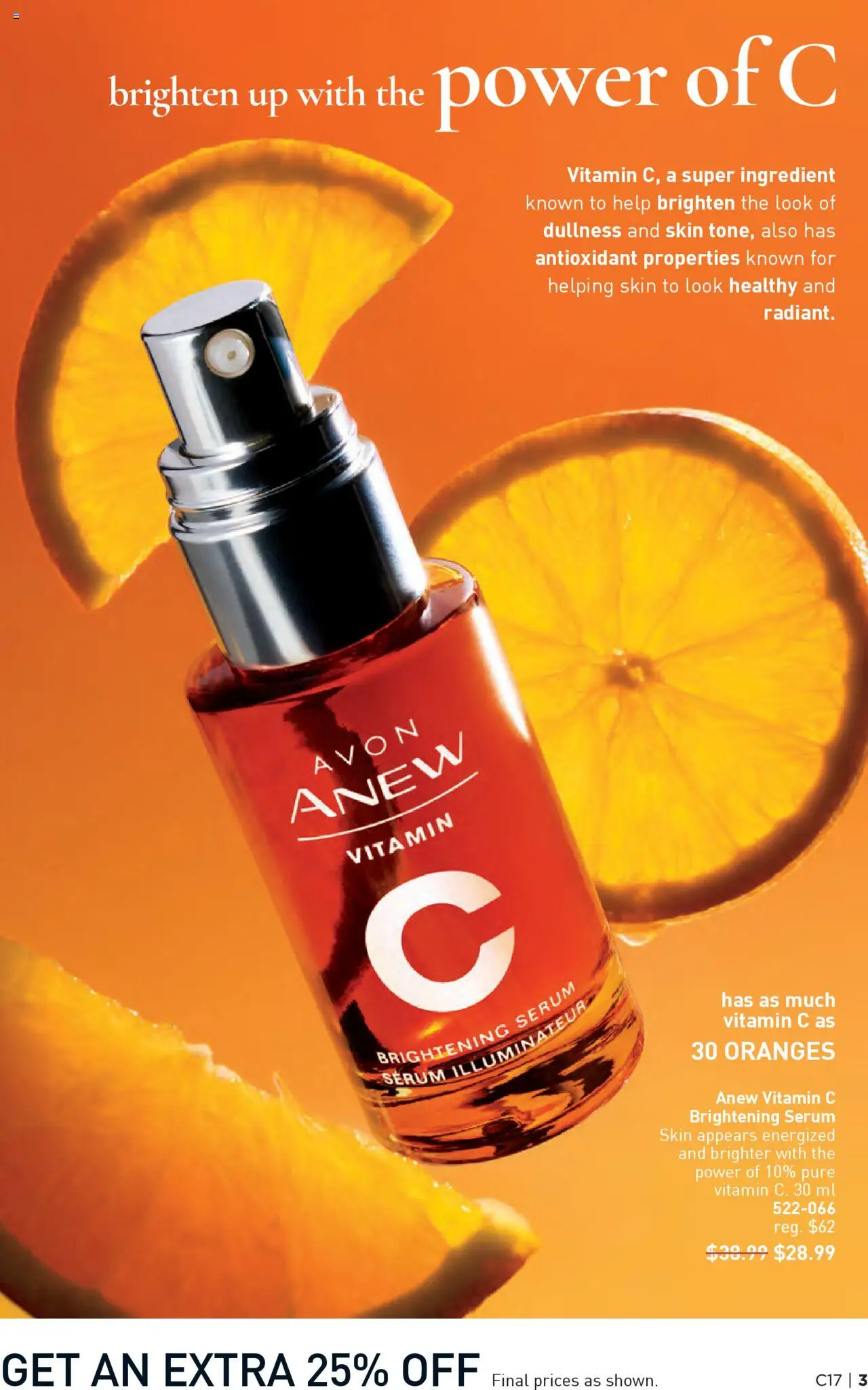 Avon flyer valid from 14.08.2025 | Page: 3 | Products: Oranges