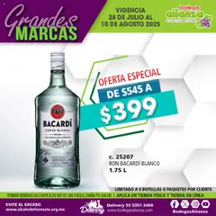 Vista previa de Bodegas Alianza - Catálogo Grandes Marcas, nuevo folleto de la tienda, válido en México a partir del 28.07.2025