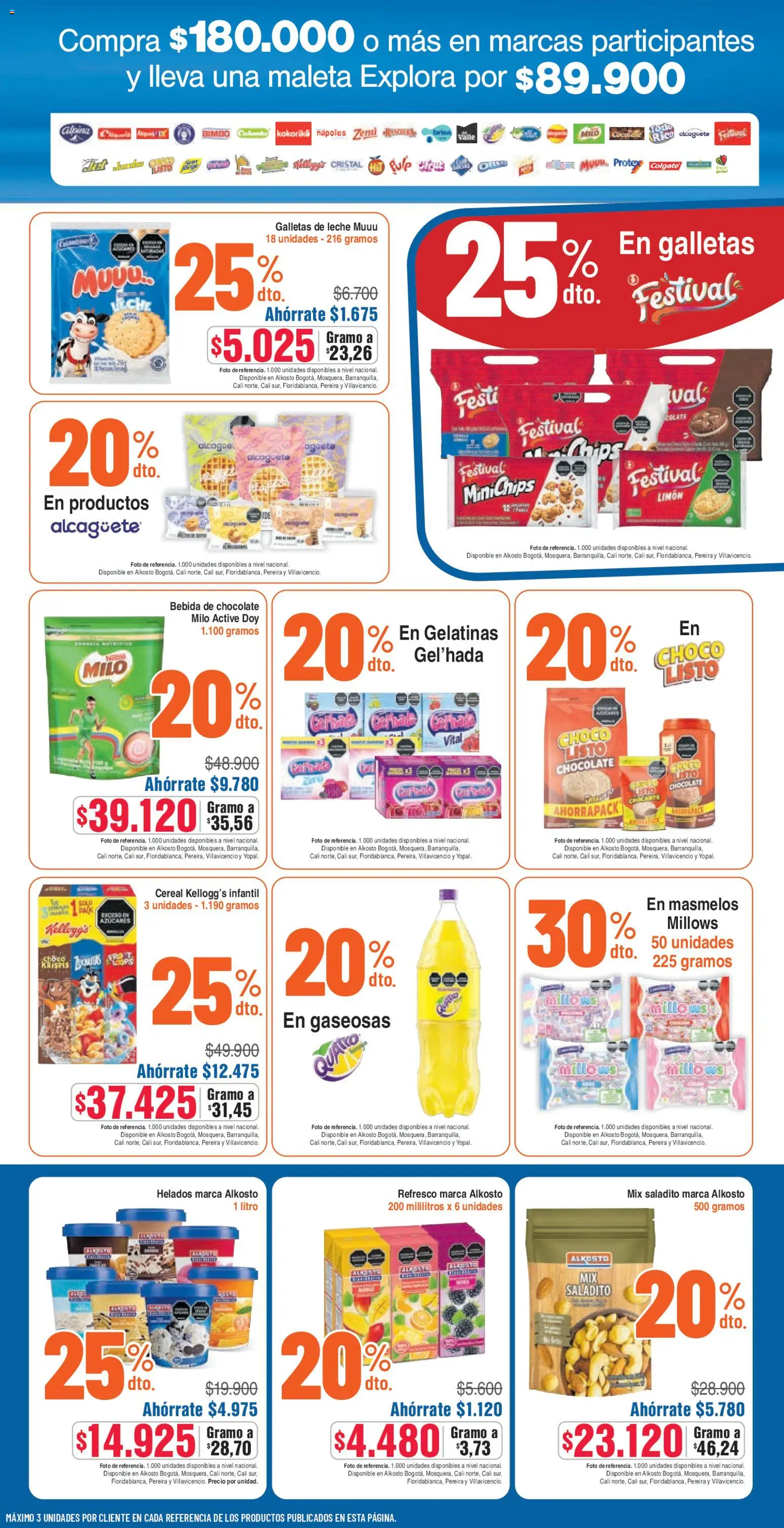 Ktronix revista - valida desde el 14.02.2026 | Página: 11 | Productos: Maleta, Galletas, Limón, Leche