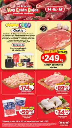 Vista previa de H-E-B - Folleto, nuevo folleto de la tienda, válido en México a partir del 19.09.2025