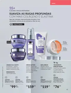 Avon - Campanha 02 - Pré-Visualização do folheto da loja Avon, válido de 06.01.2026 | Página: 11 | Produtos: Colágeno, Sérum, Creme